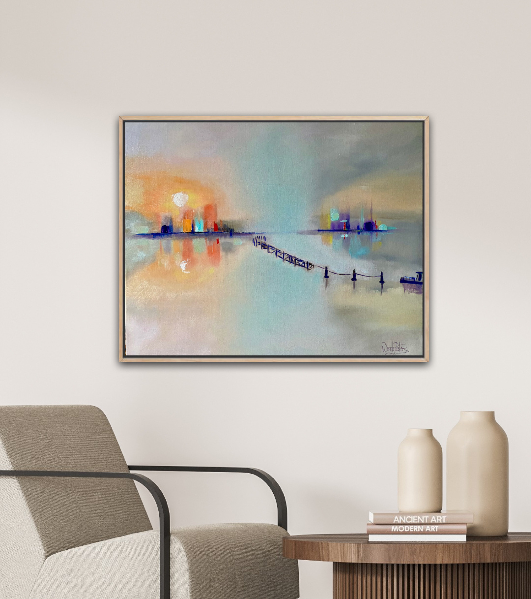 Morning Mist Insitu6 Wendy Peters