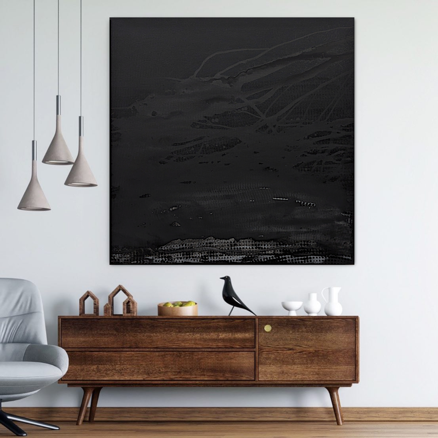 Emilie Heurtevent The Abyss 24 120x120cm Dec 2023 In Situ2