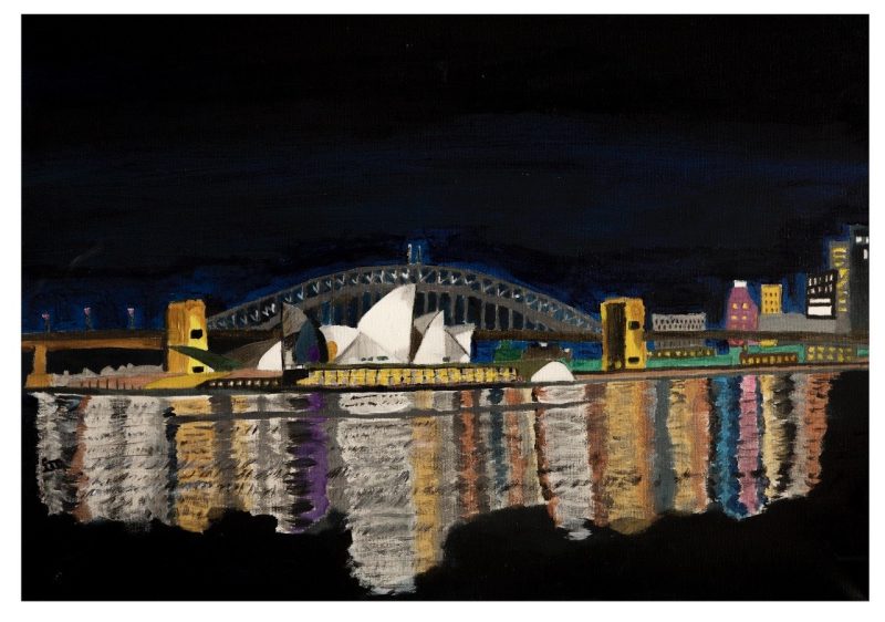 Sydney Harbour Bridge Nightscape MEGALtd Ed Print 4/50