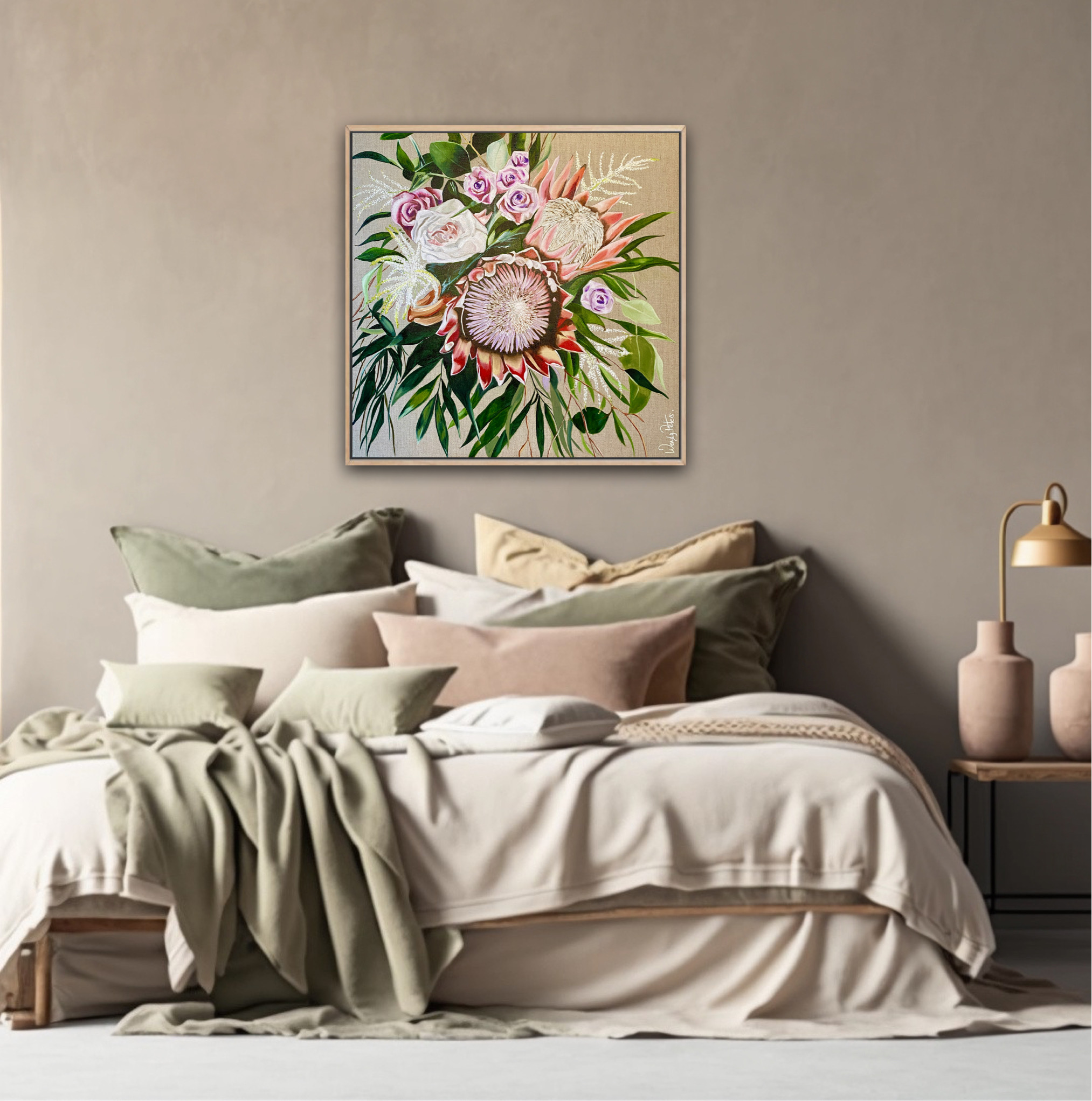 The Bouquet Insitu3 Wendy Peters