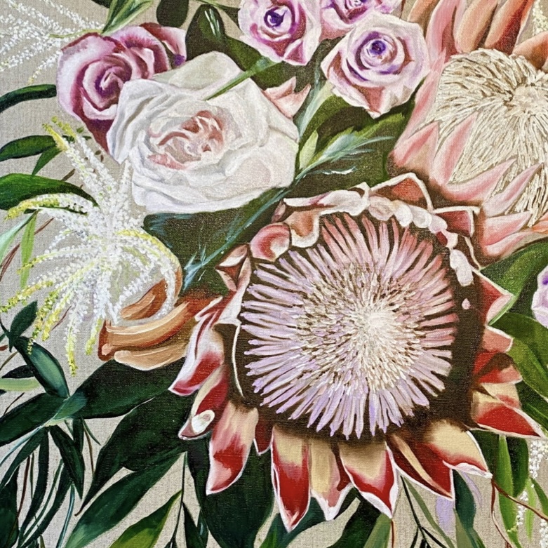 The Bouquet Closeup Wendy Peters