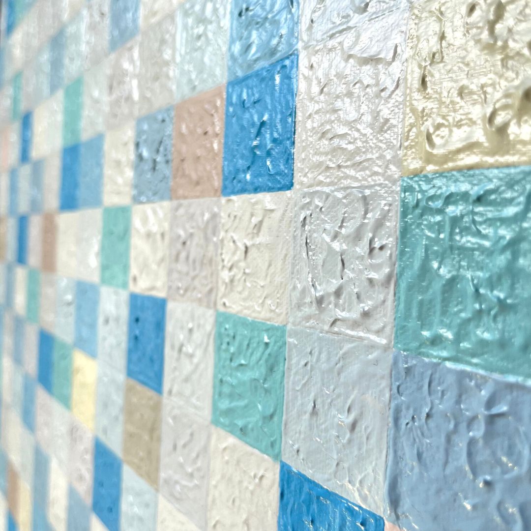 4. Blue Square Close Up 2