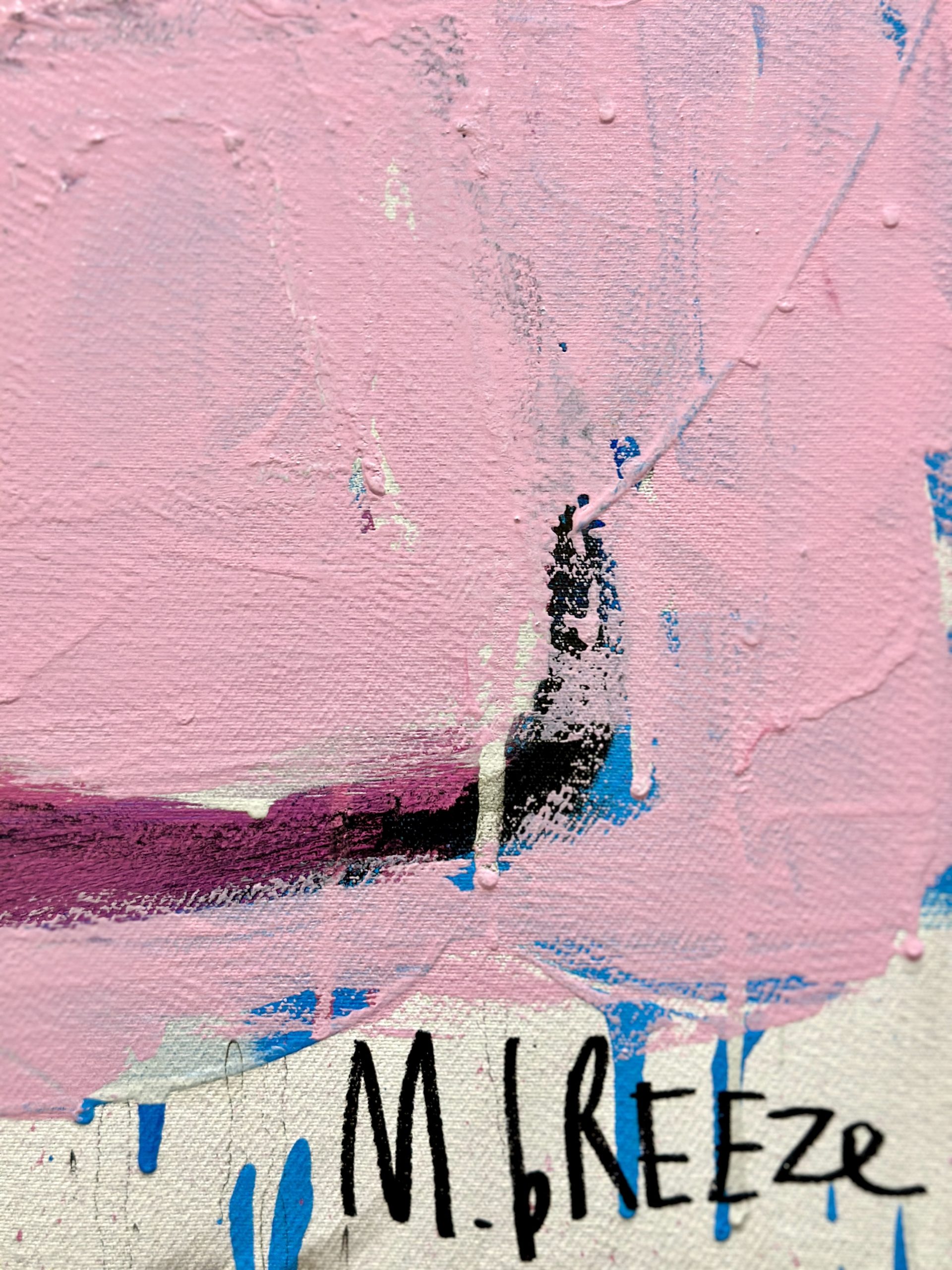 Martin Breeze Naughty Chair Signed