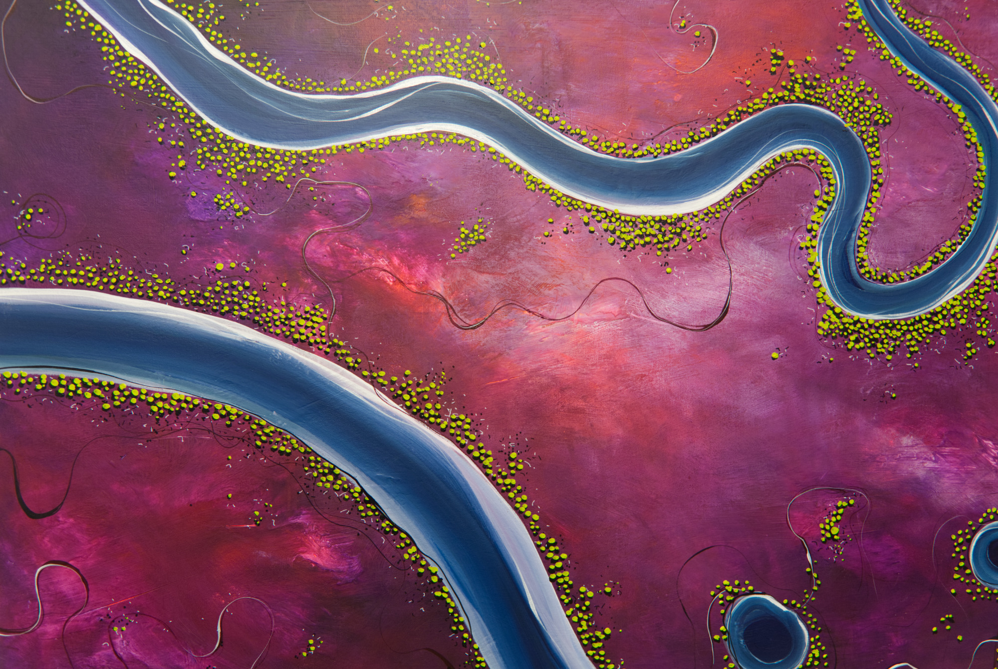 Tania Chanter Violet Valley Detail