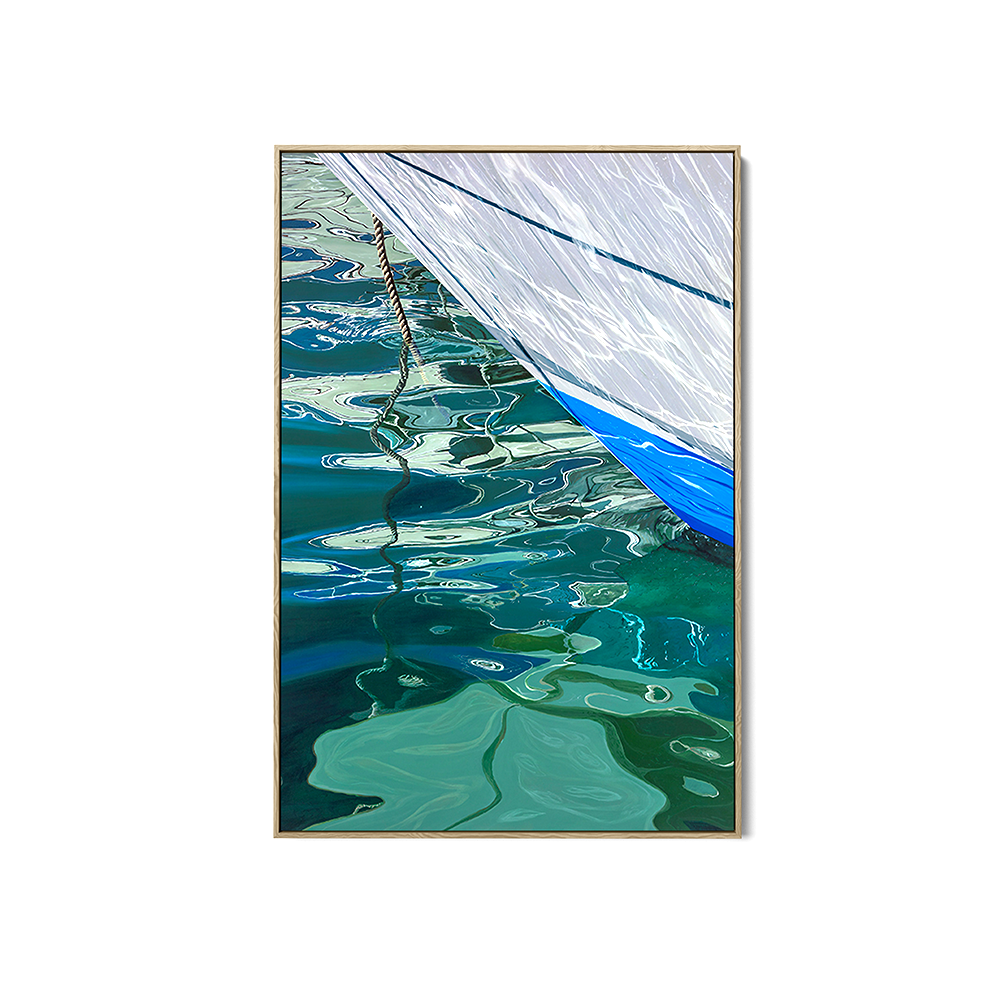 Wooden Oak Frame Light Dance