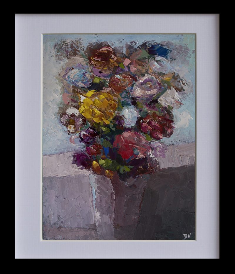 Summer Bouquet Carnations – Reproduction Ltd Ed print Giclée