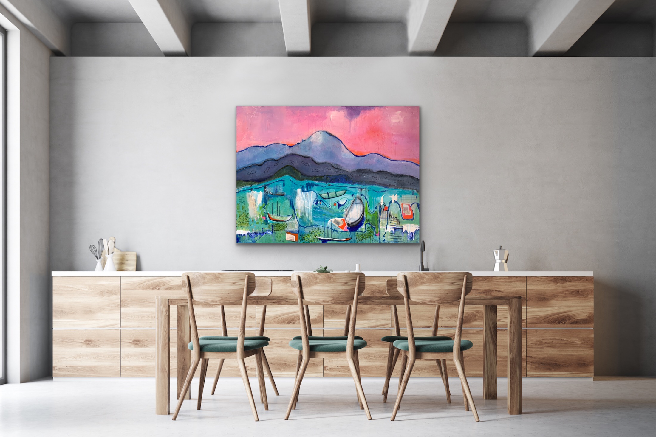 Drifting Ii Insitu Grey Wall