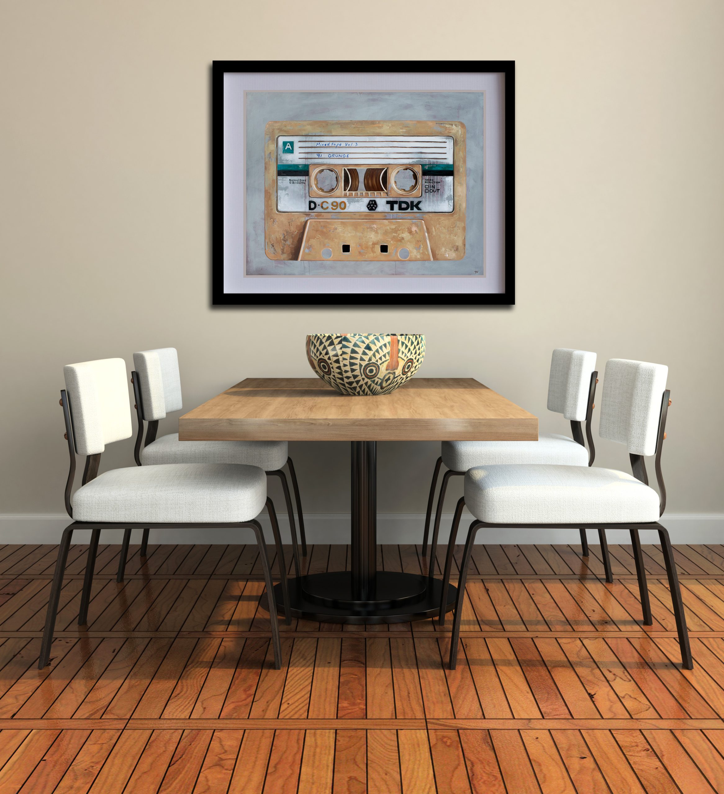 Mixed Tape Vol 3 91 Grunge Bk Frame In Situ