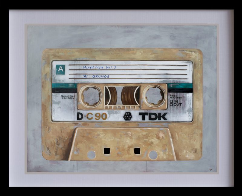 Mixed tape vol 3 Grunge ’91 – Ltd Ed Print