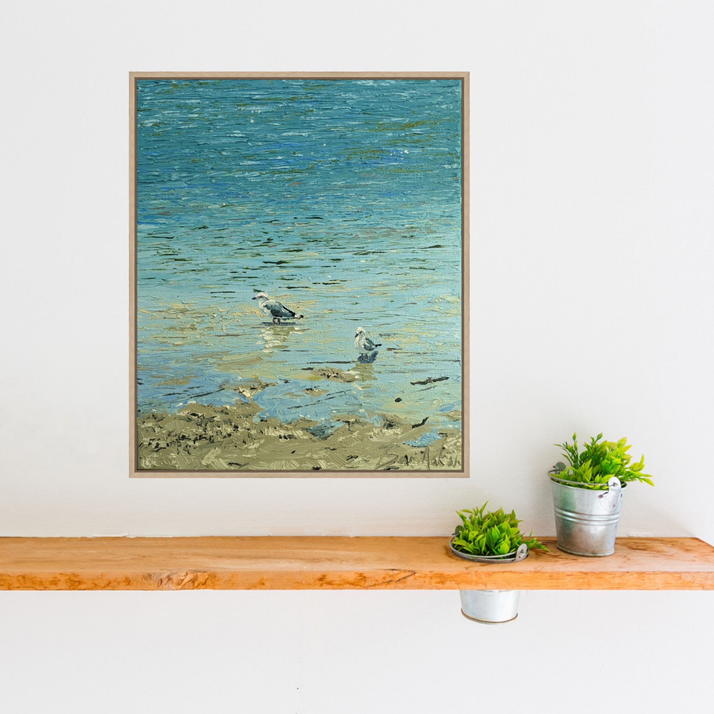 Sam Askin Hastings Point Seagulls In Situ