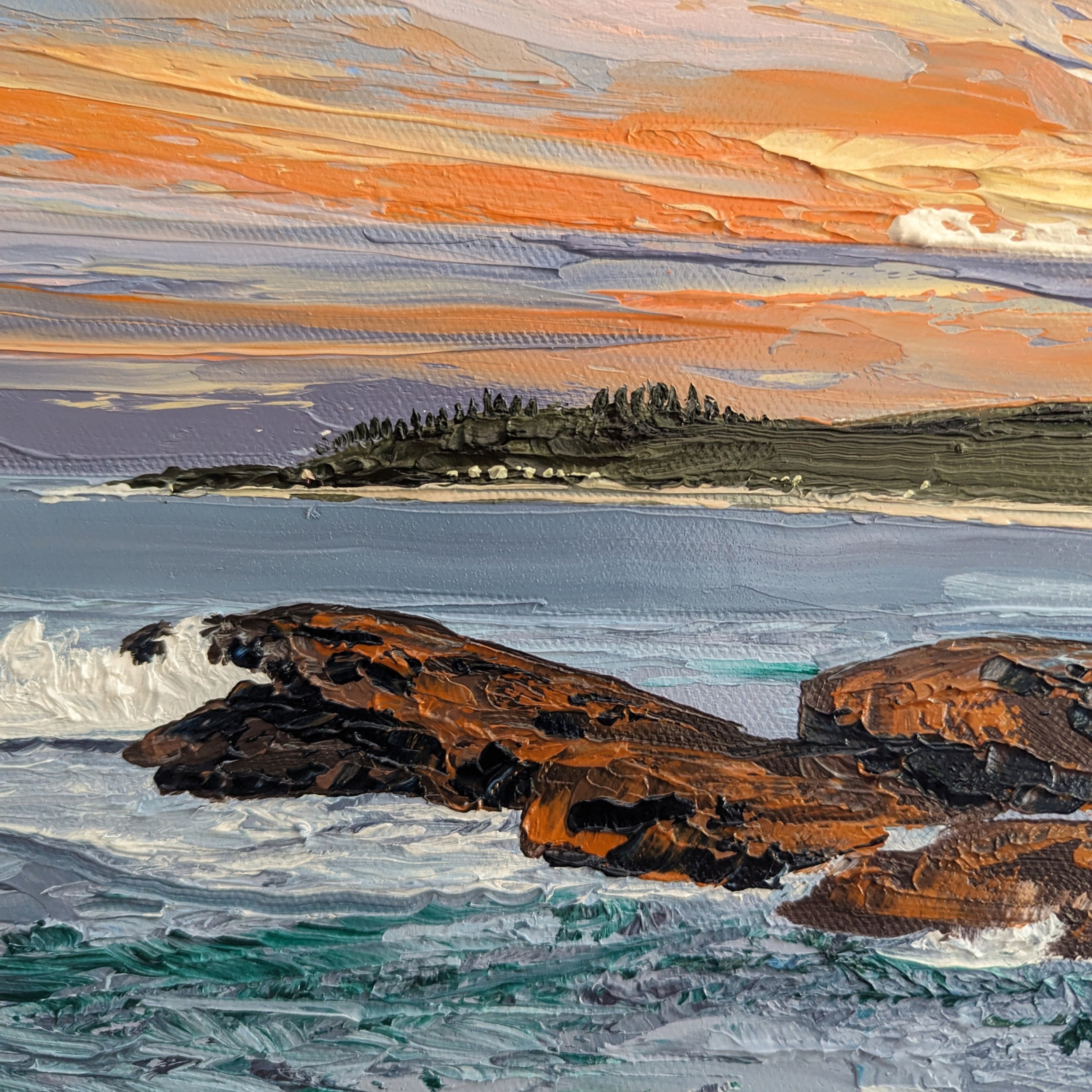 Sam Askin Sunset Walk At Southwest Rocks Horizon