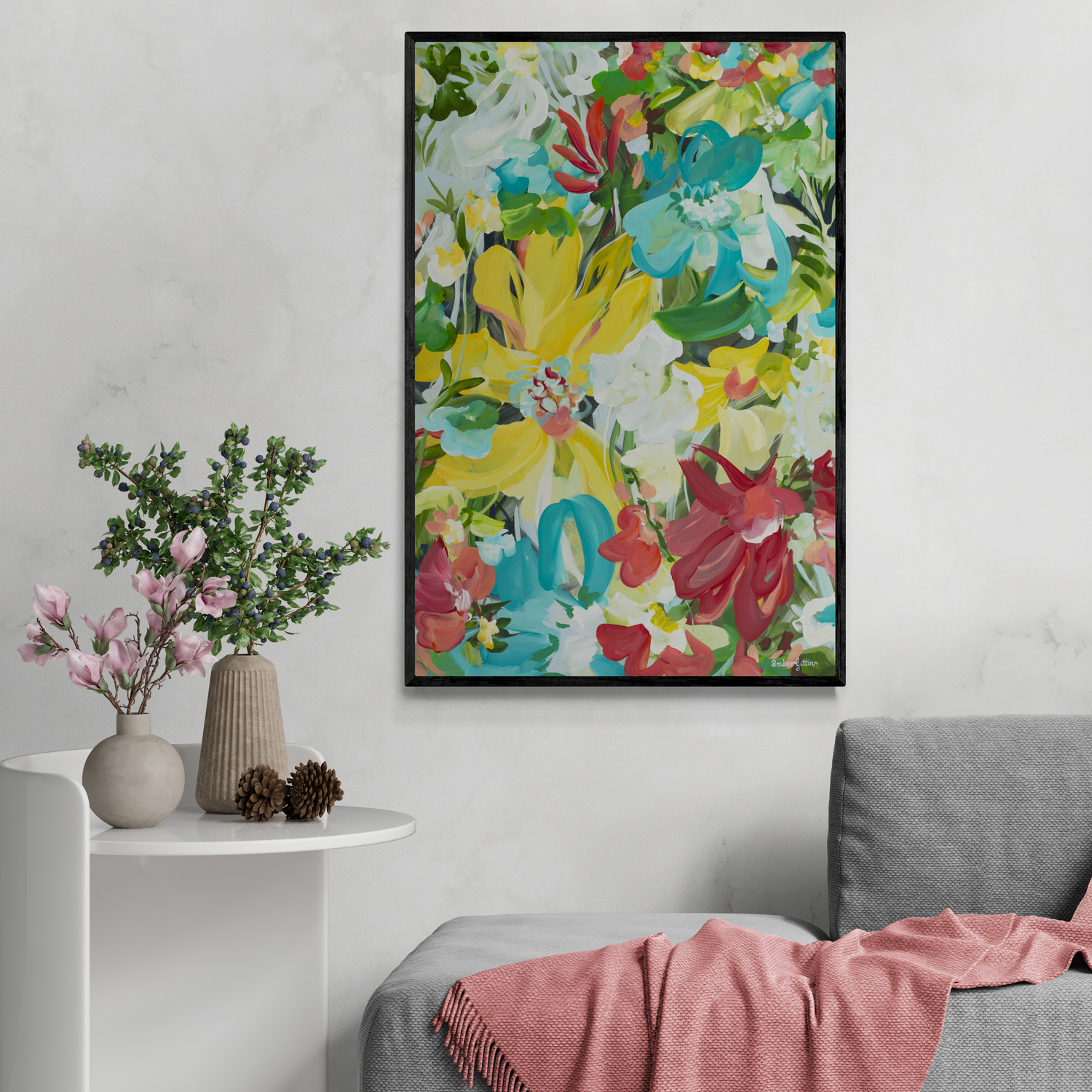Sunset Florals By Amber Gittins Room 1