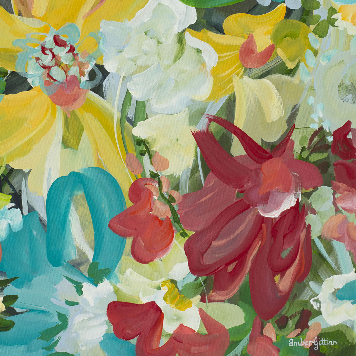 Sunset Florals By Amber Gittins Signature