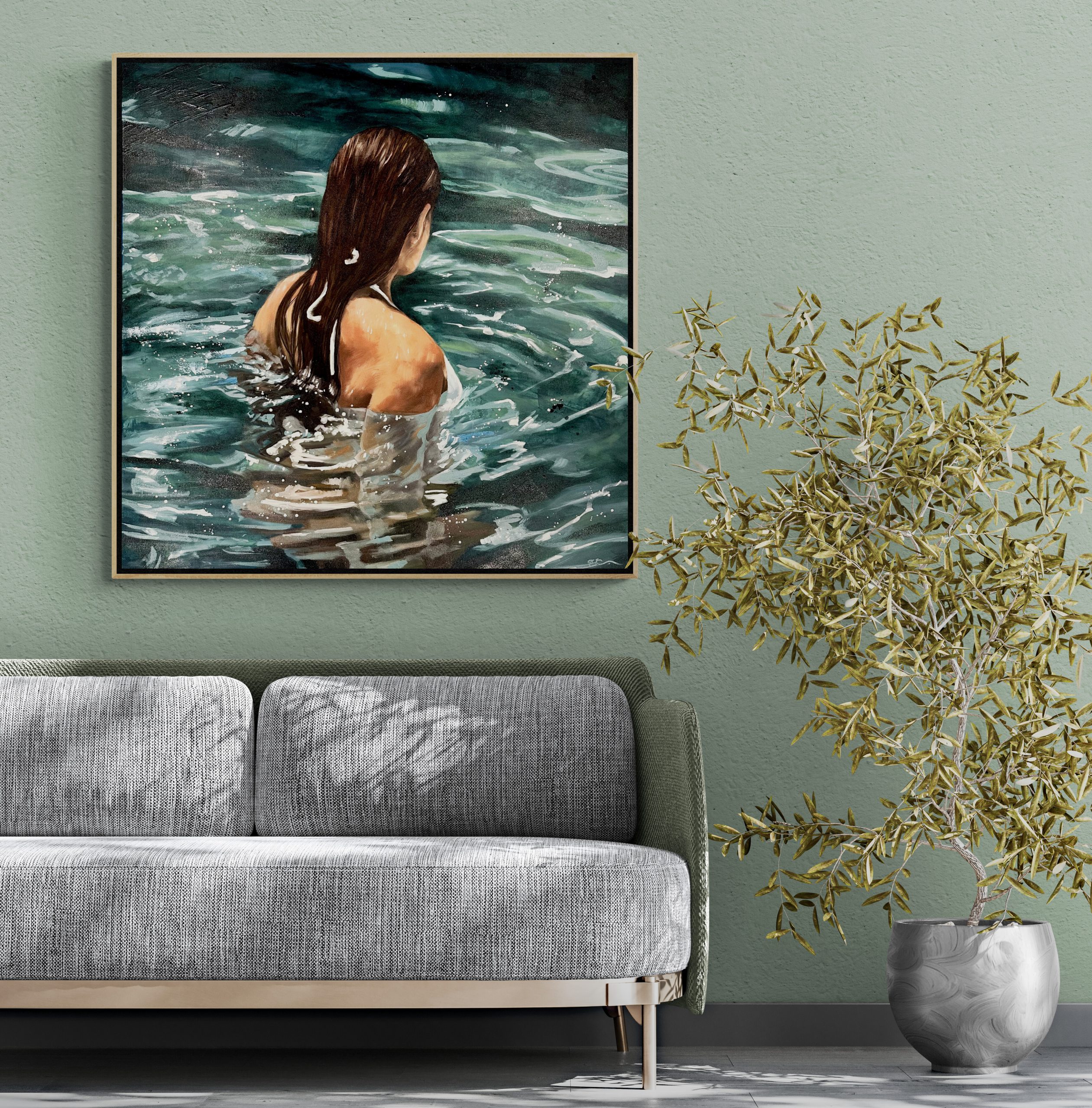 Approaching Dusk On Wall 2