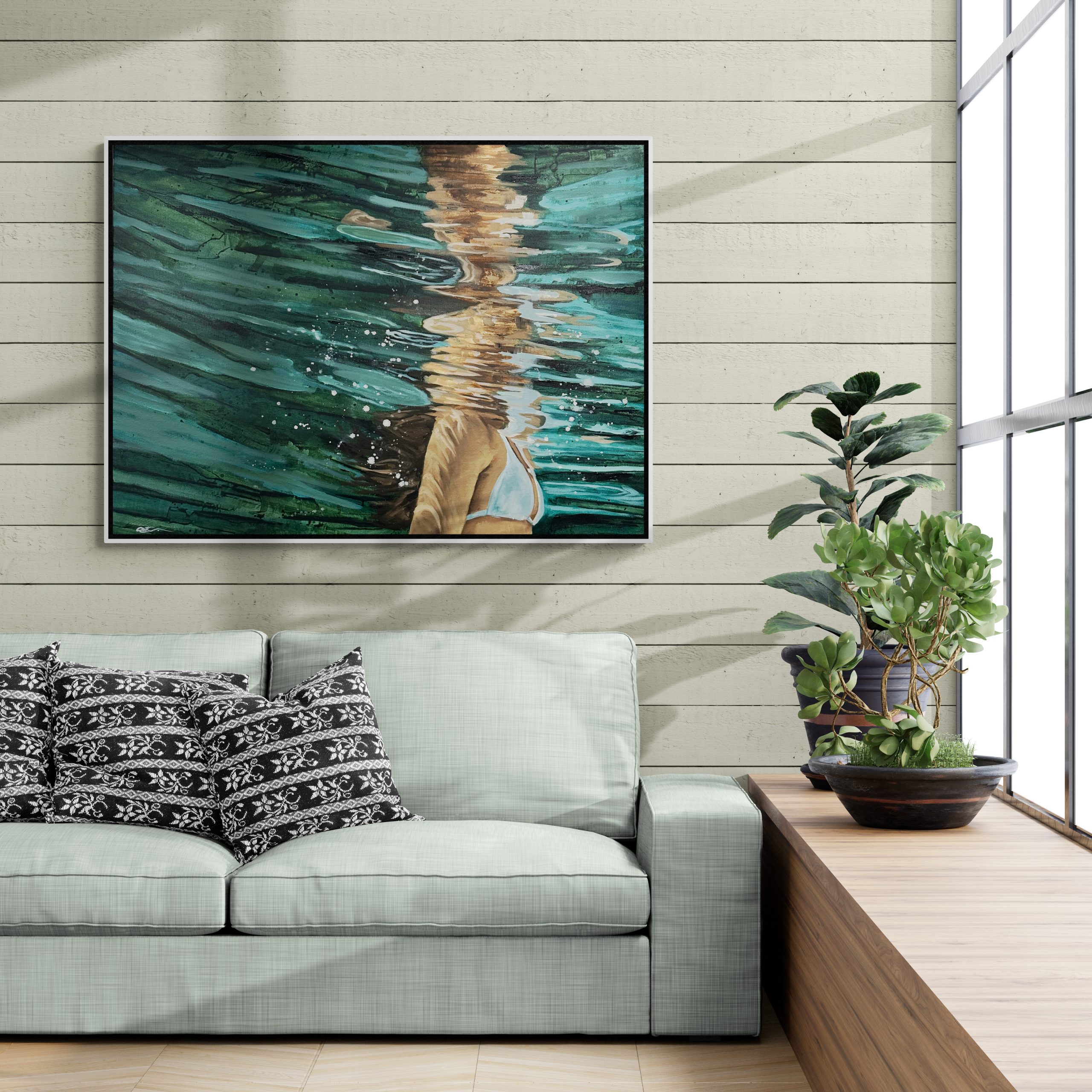 Golden Hour On Wall 4