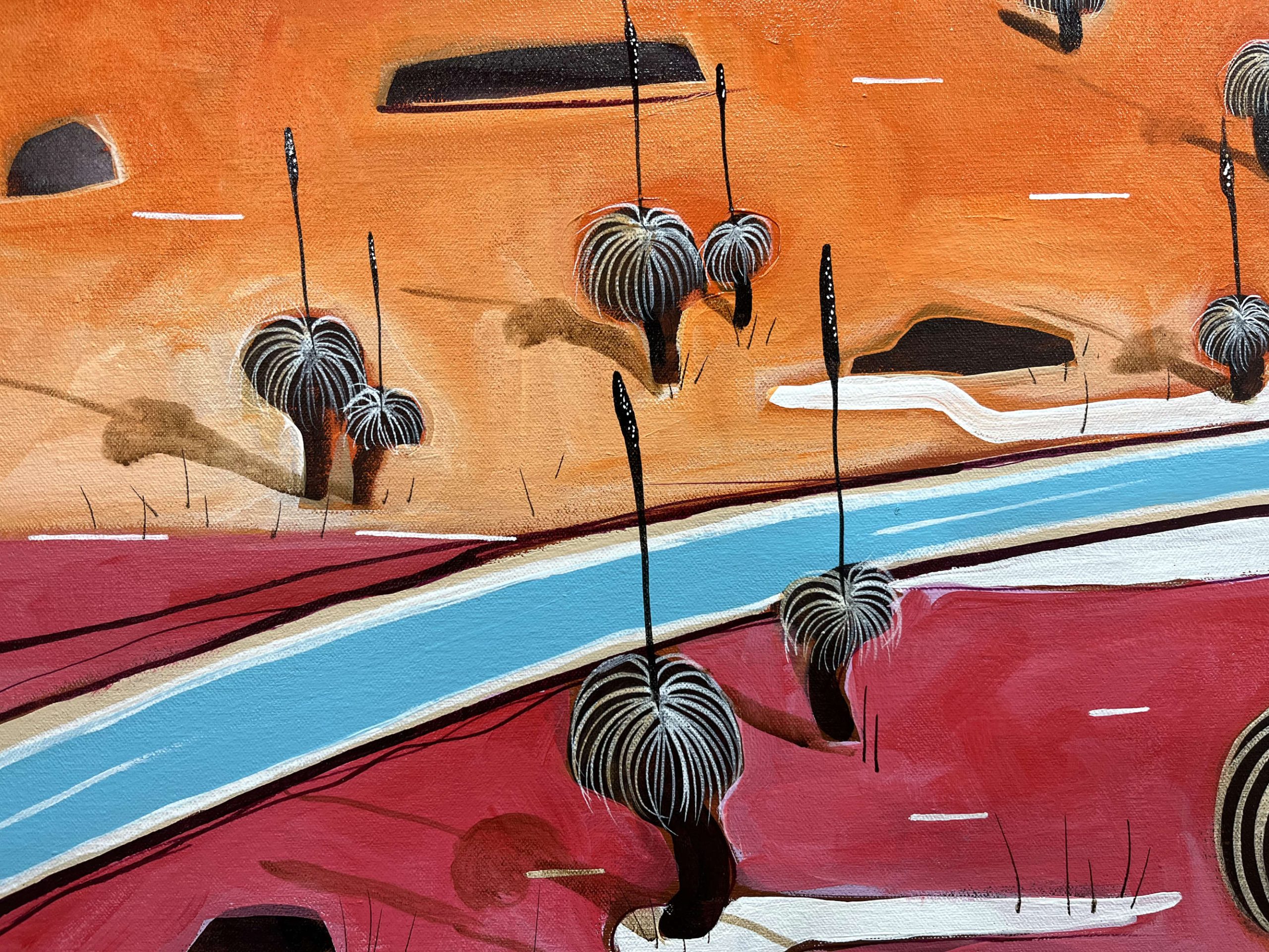 Tania Chanter Where The Grasses Sway Detail