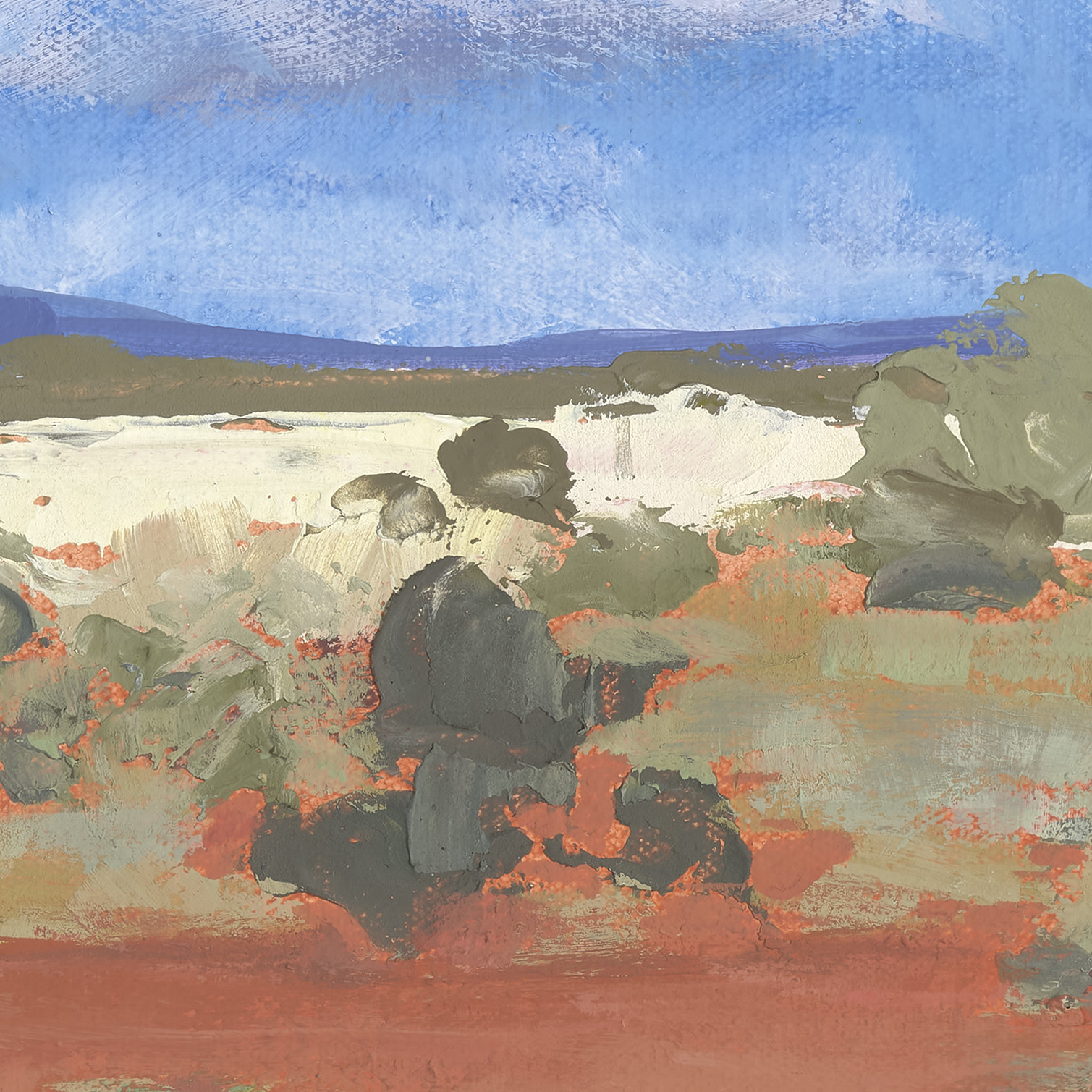 Linda Gregor Australian Artist Down The Track A Bit...closeup