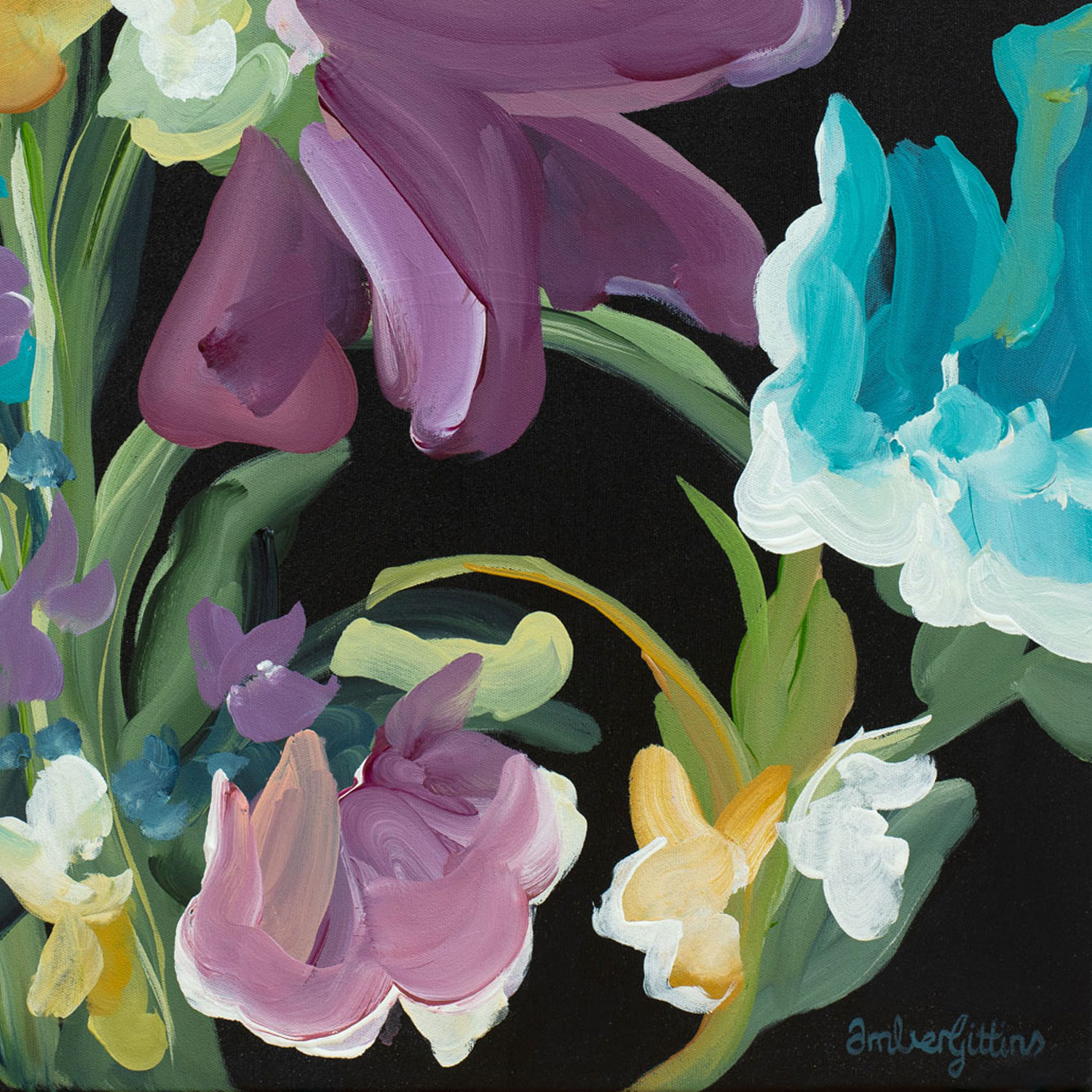 Night Blooms By Amber Gittins Signature