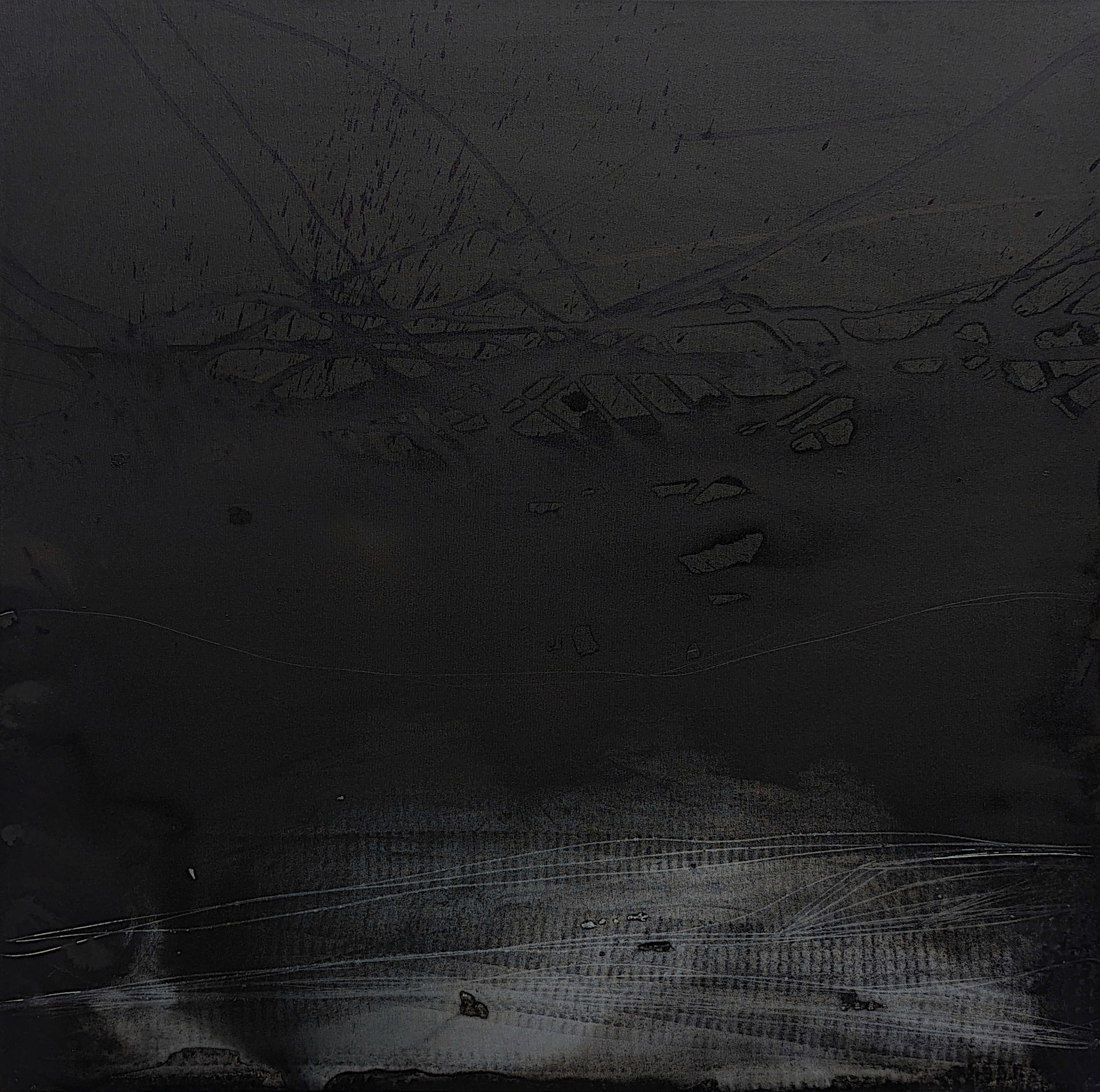 Emilie Heurtevent The Abyss #25 120cm X 120cm 2024