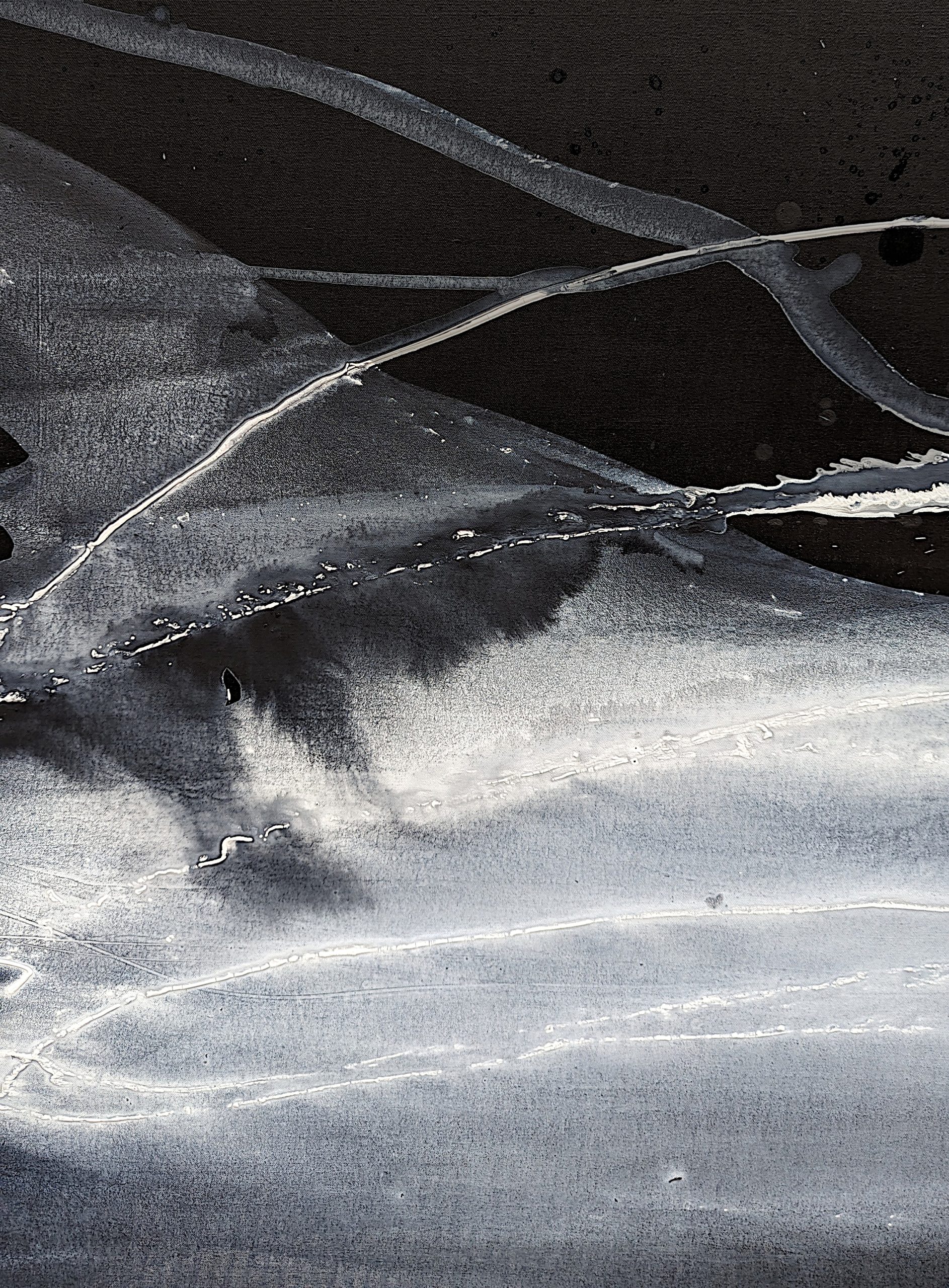 Emilie Heurtevent The Abyss #26 120cm X 120cm 2024 Close Up2