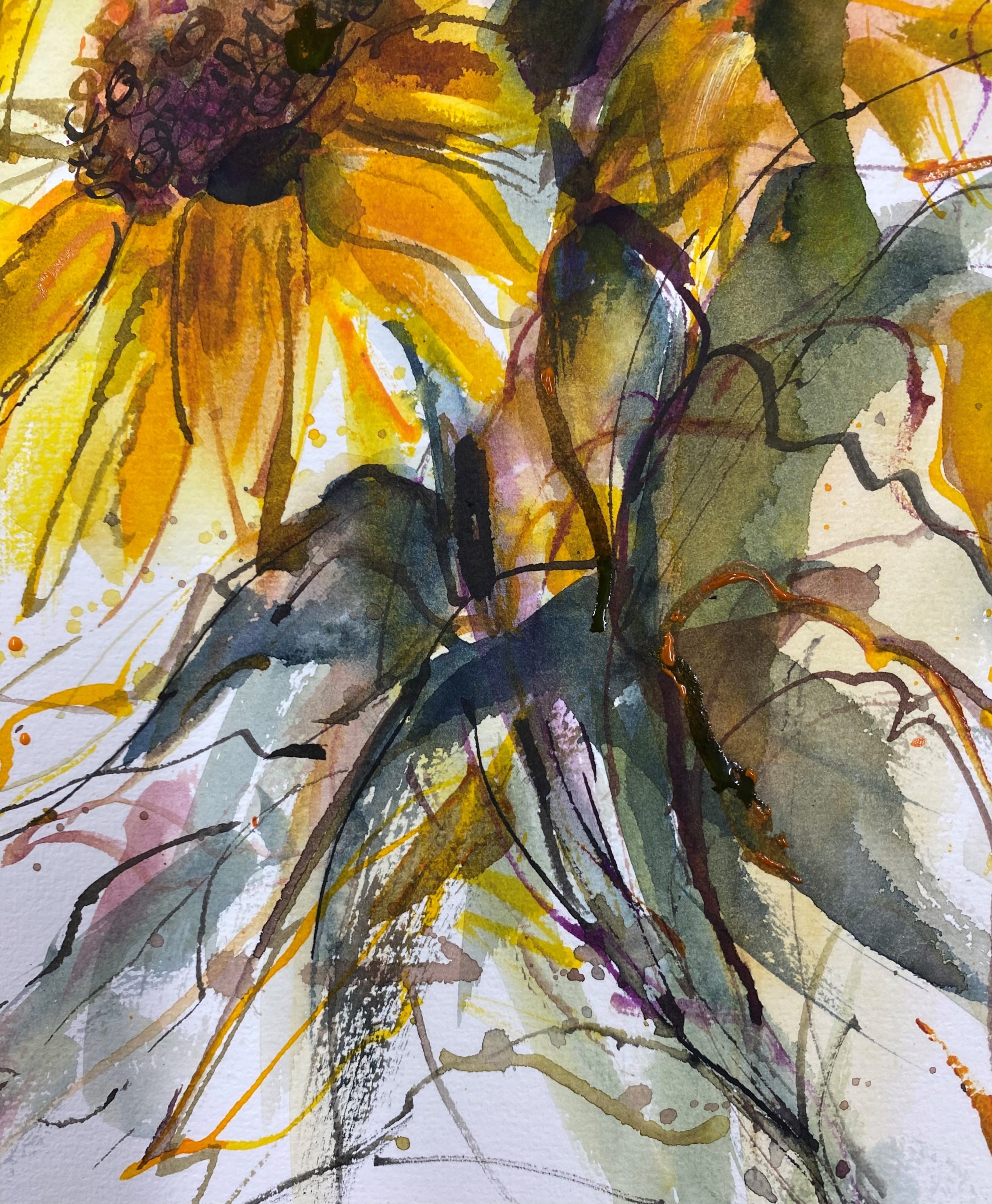 Sunflowers Glow 3
