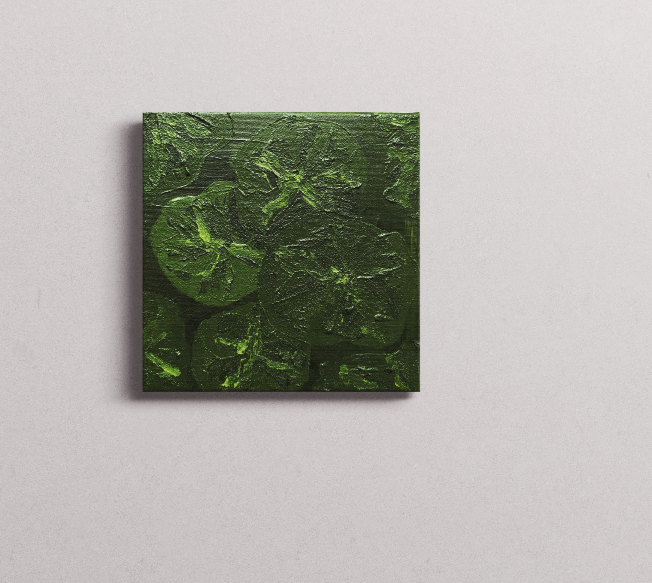 Ellen Mckenna Nasturtium No. 3 On Pink Wall 1