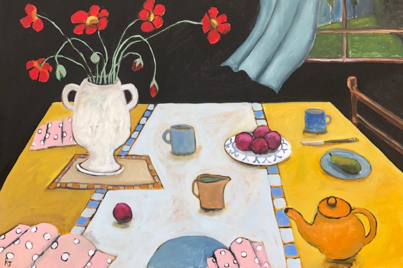 Still Life with Orange Teapot (On sale)