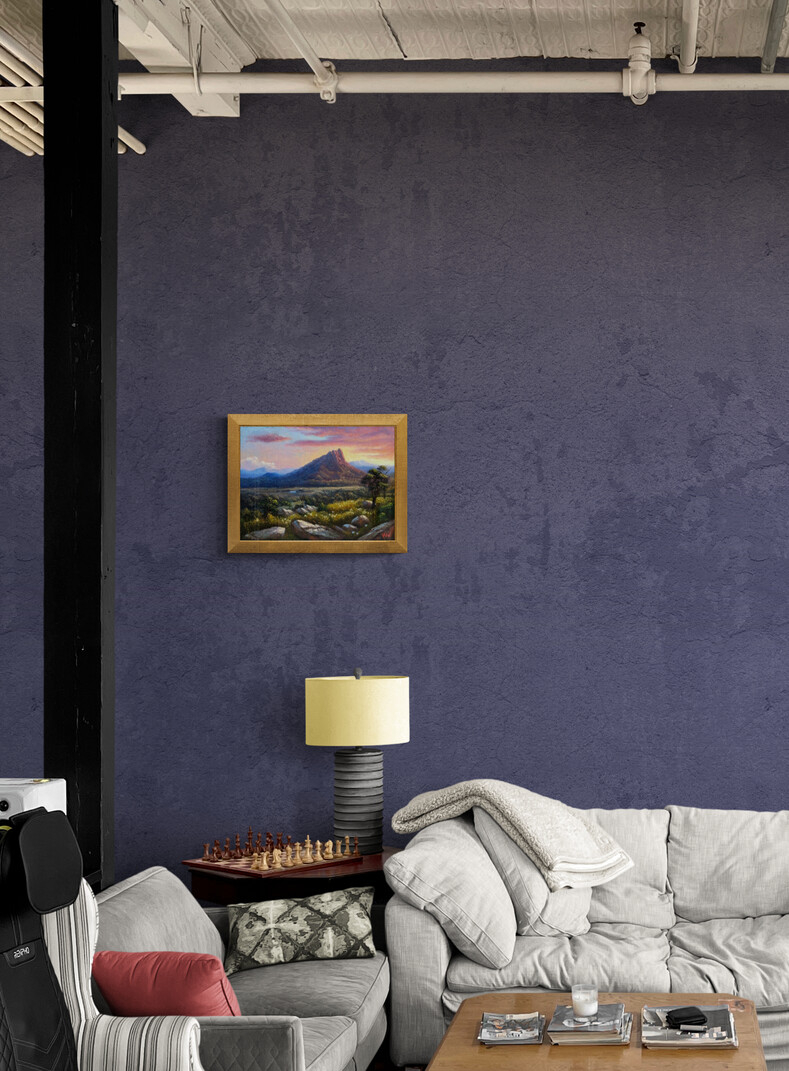 Bright Studio Apartment Living Room