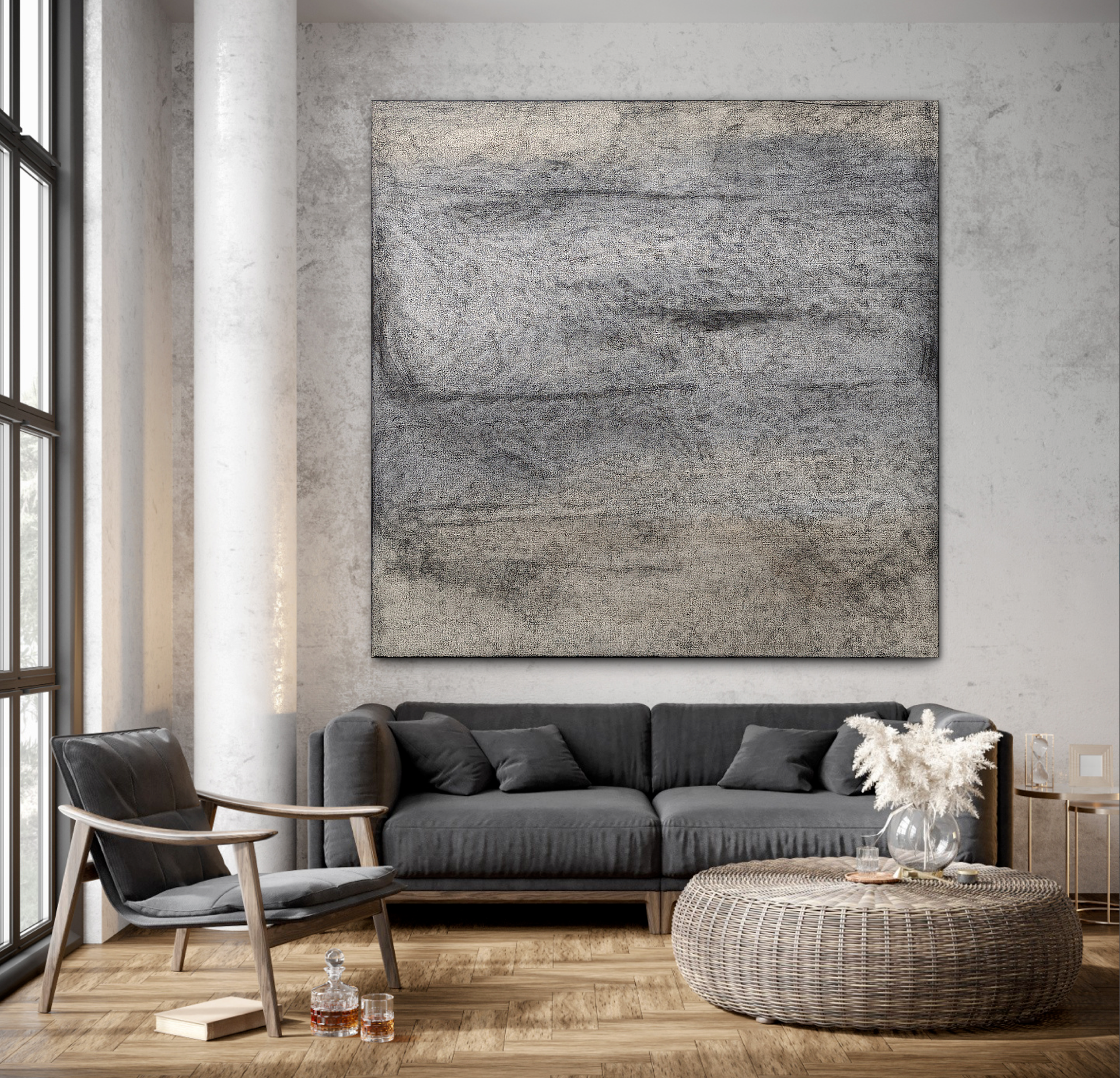 Emilie Heurtevent Raw 16 150x150cm 2023 Insitu4