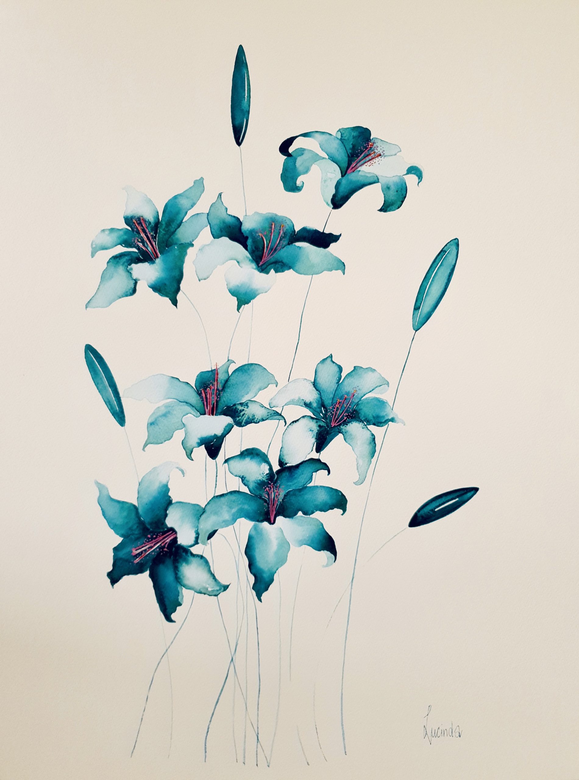 Garden Joy Lucinda Leveille Art