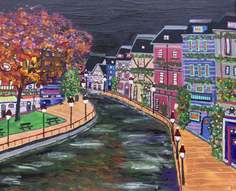 Colmar on the Lauch River (Giclee Print)