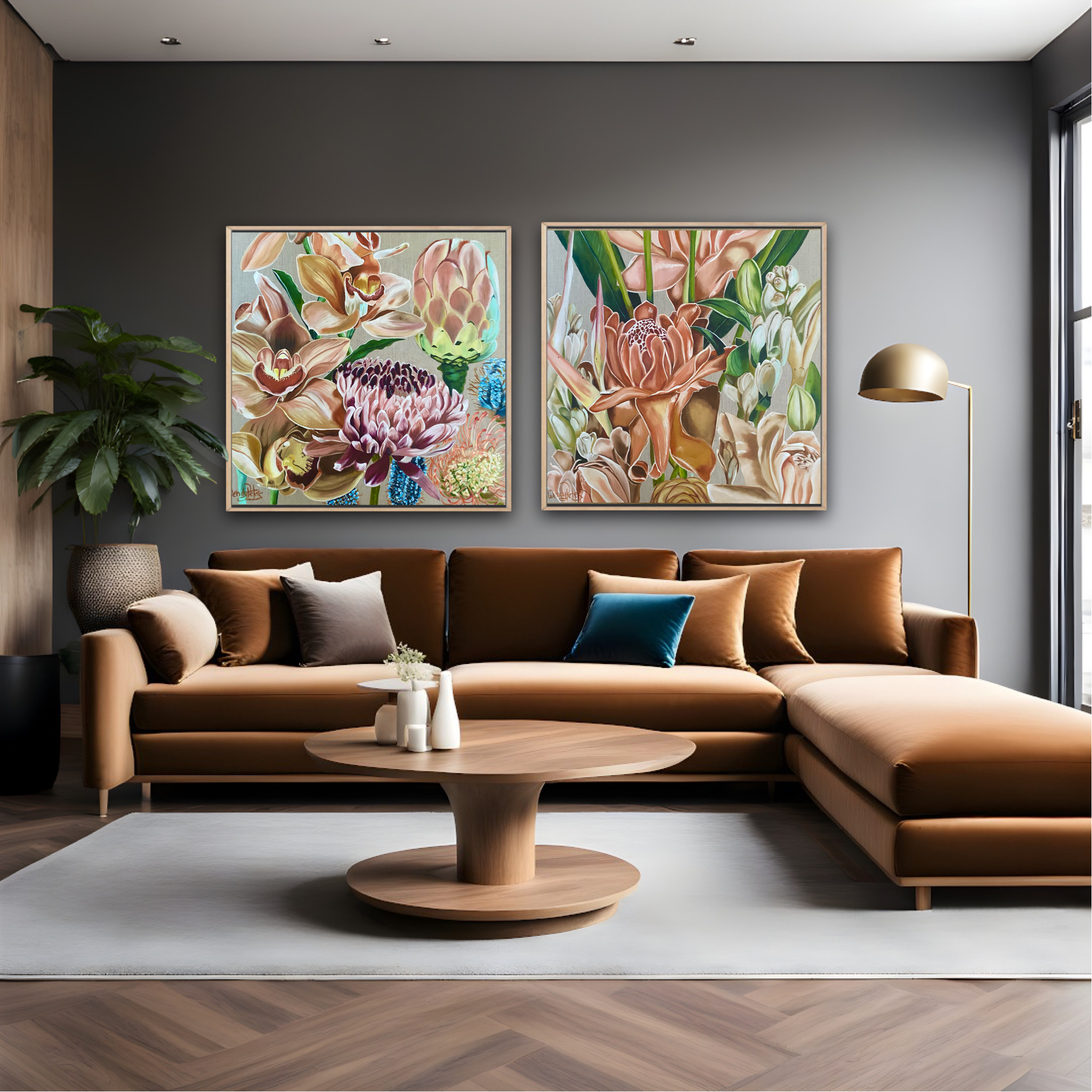 The Peachy Orchids Insitu3 Wendy Peters