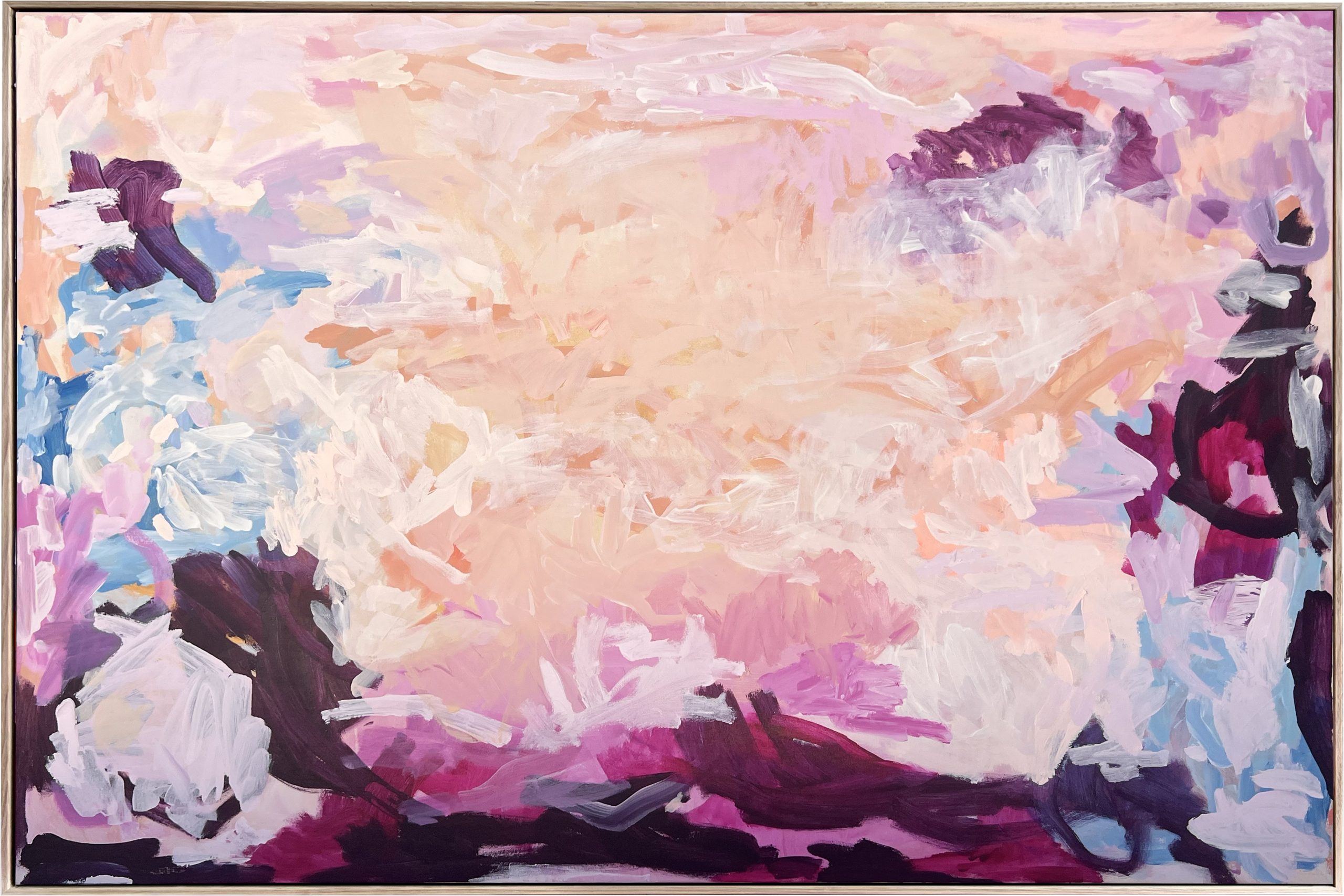 Australian Abstract Artist Rebecca Koerting Summer Beach Walks 200