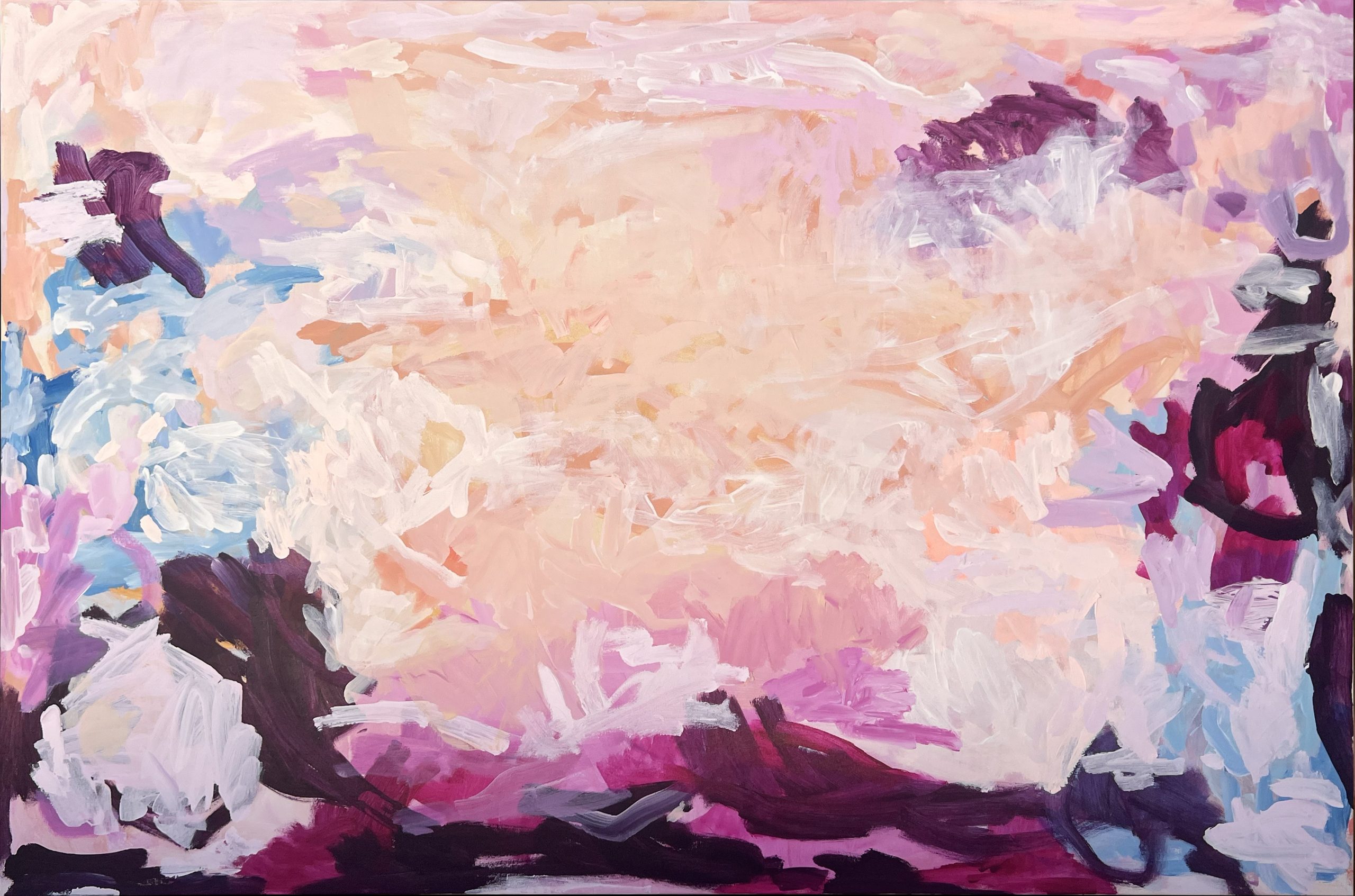 Australian Abstract Artist Rebecca Koerting Summer Beach Walks 201