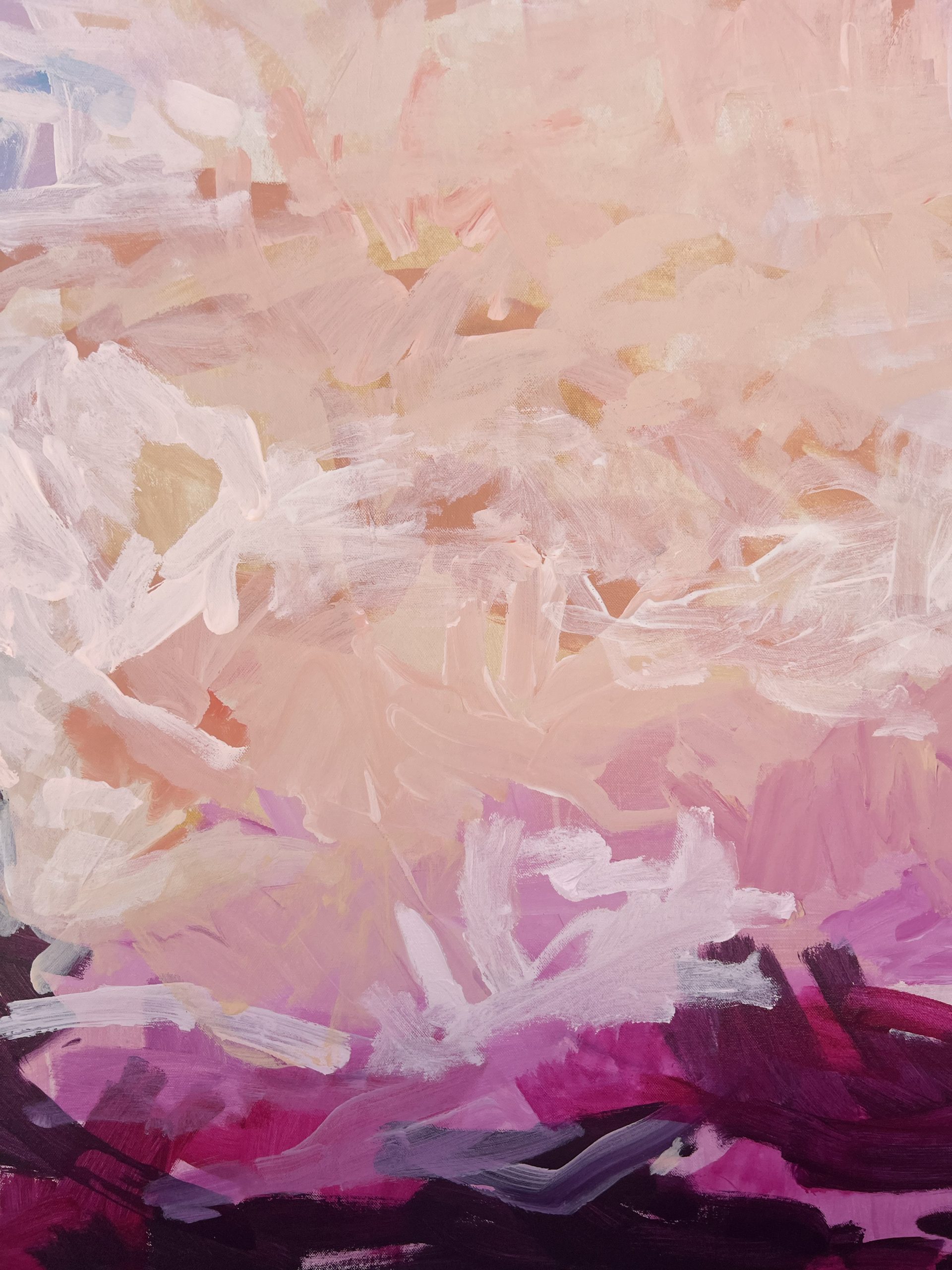 Australian Abstract Artist Rebecca Koerting Summer Beach Walks 503