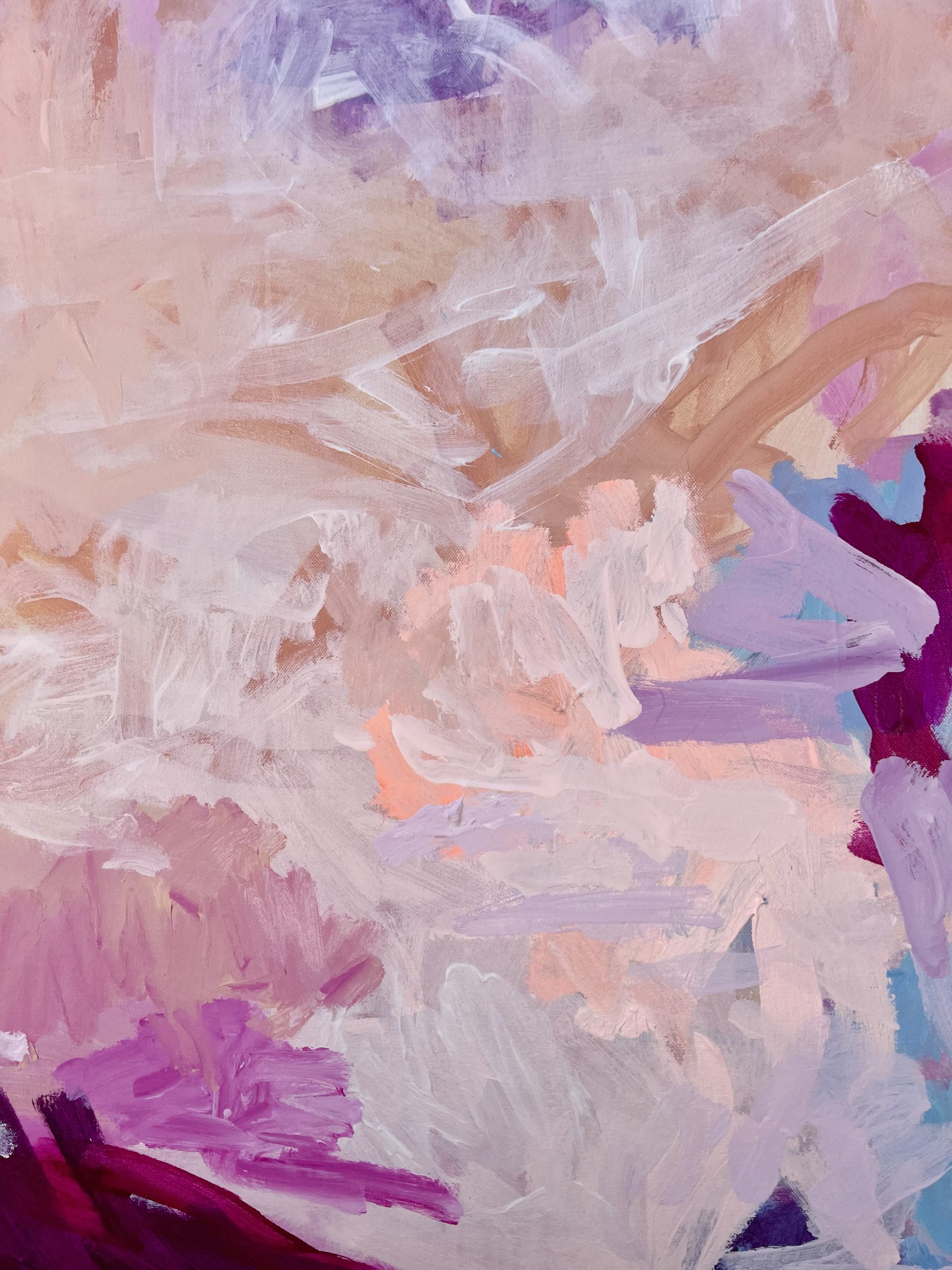 Australian Abstract Artist Rebecca Koerting Summer Beach Walks 504