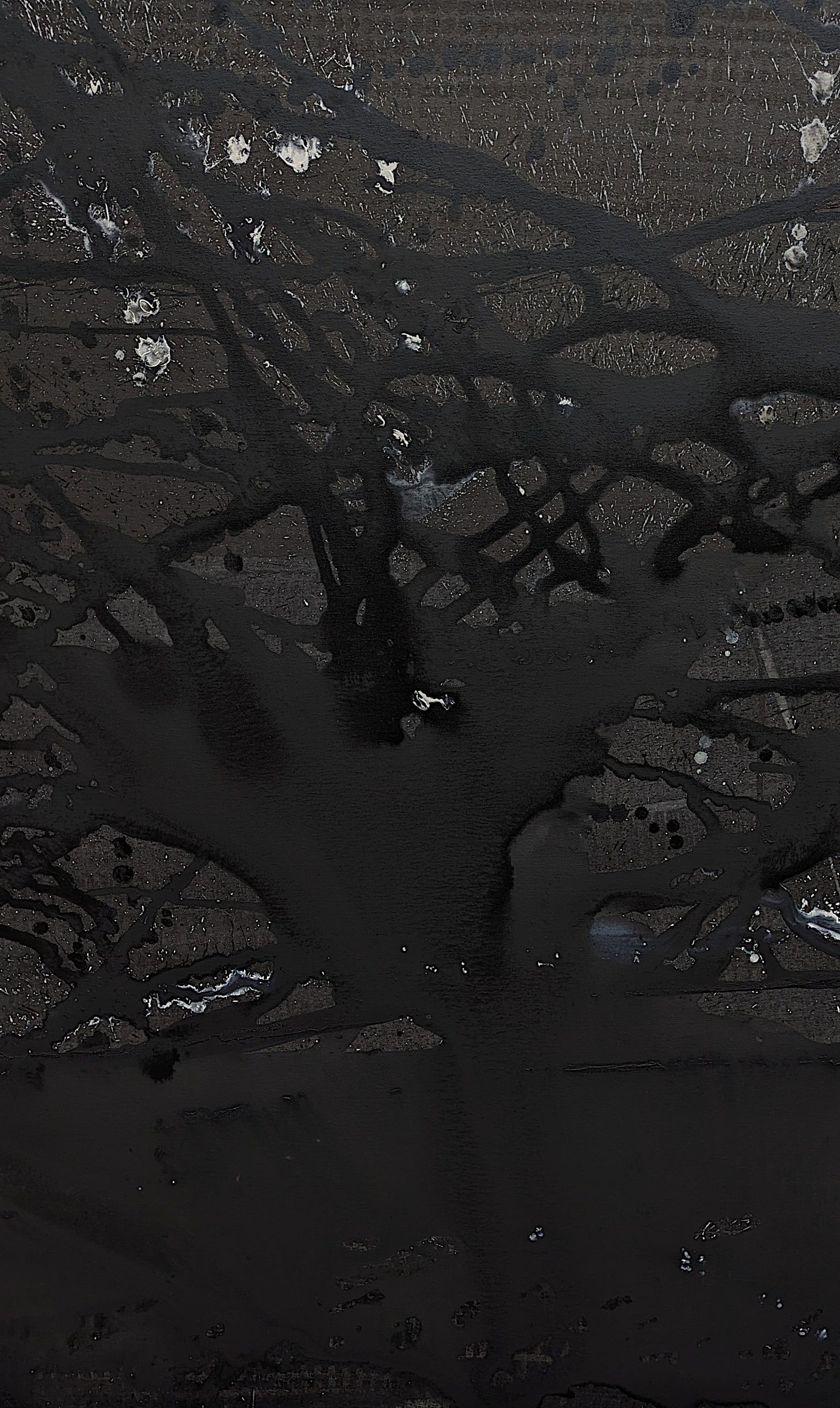 Emilie Heurtevent The Abyss 28 150cm X 150cm 2024 Detail