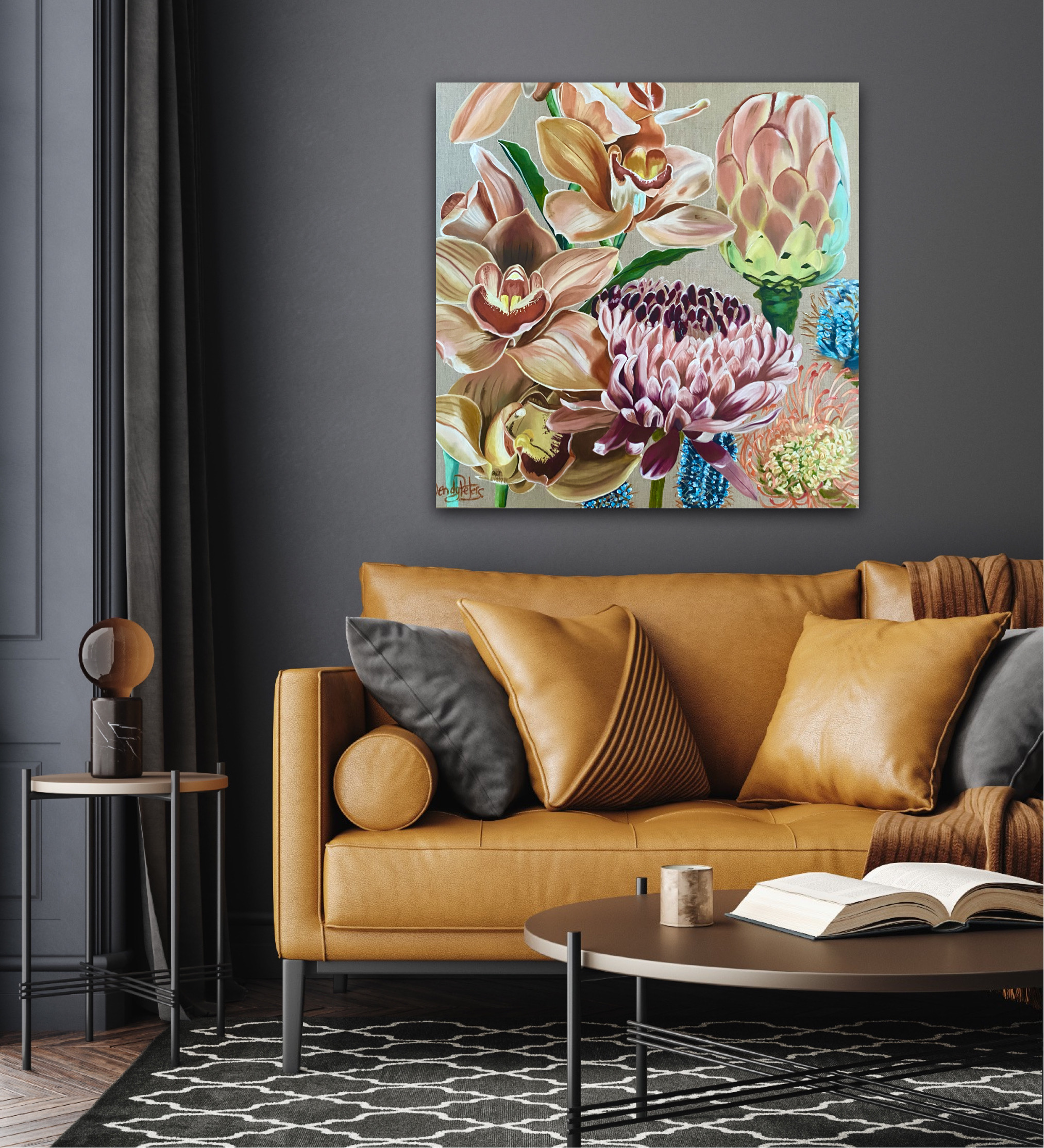 The Peachy Orchids Insitu2 Wendy Peters