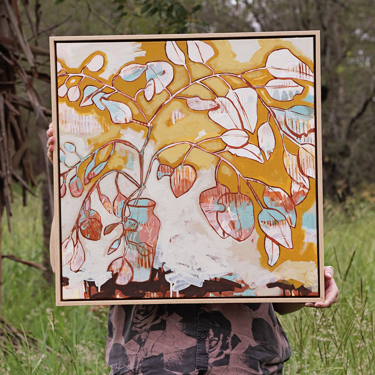 Lr 005 Ovata Still Ii Smith & Brooks Australian Contemporary Art Abstract Landscape Art Buy Art For My Home