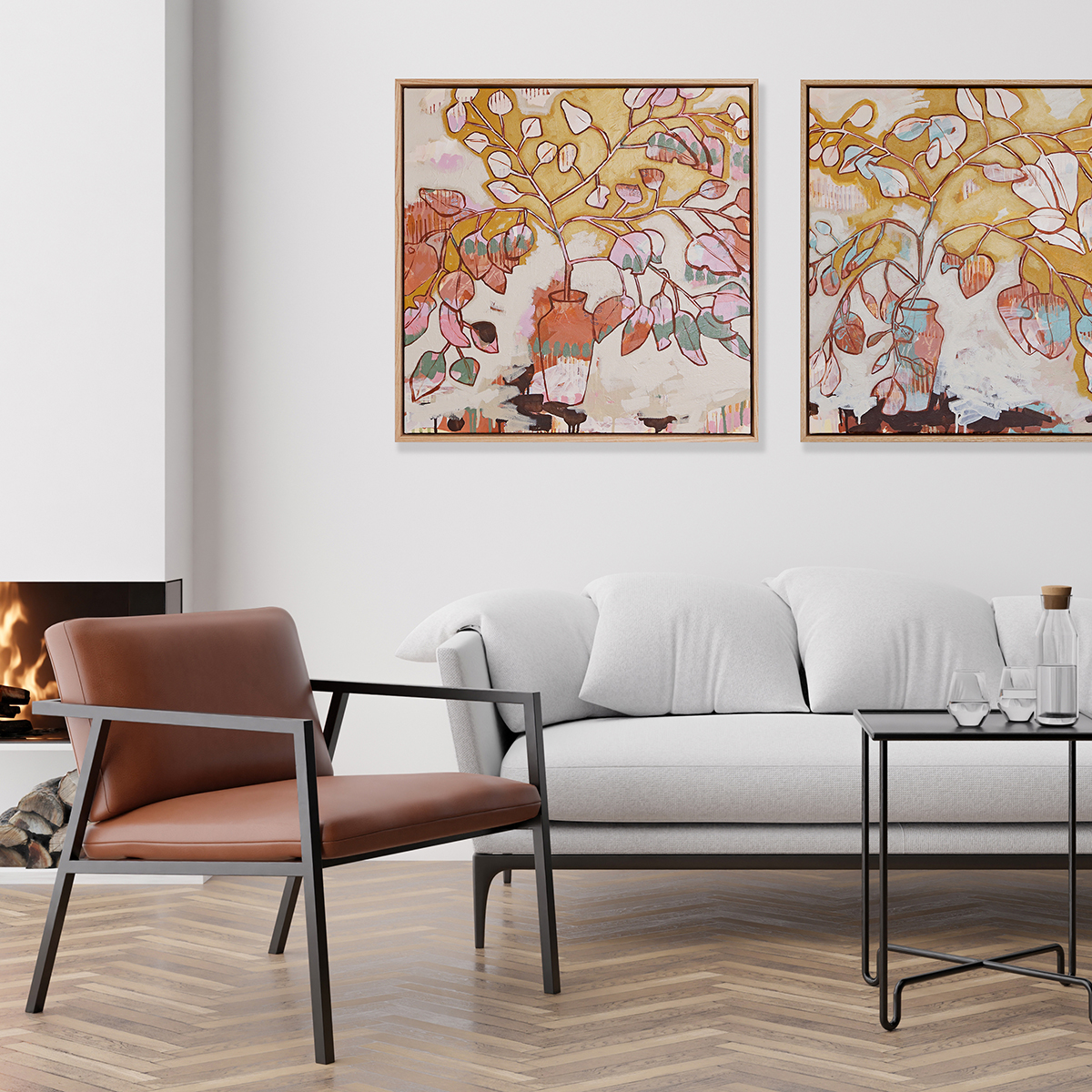 Lr 059 Southern Melody Combos Smith & Brooks Australian Contemporary Art Abstract Landscape Art Buy Matching Art For My Home