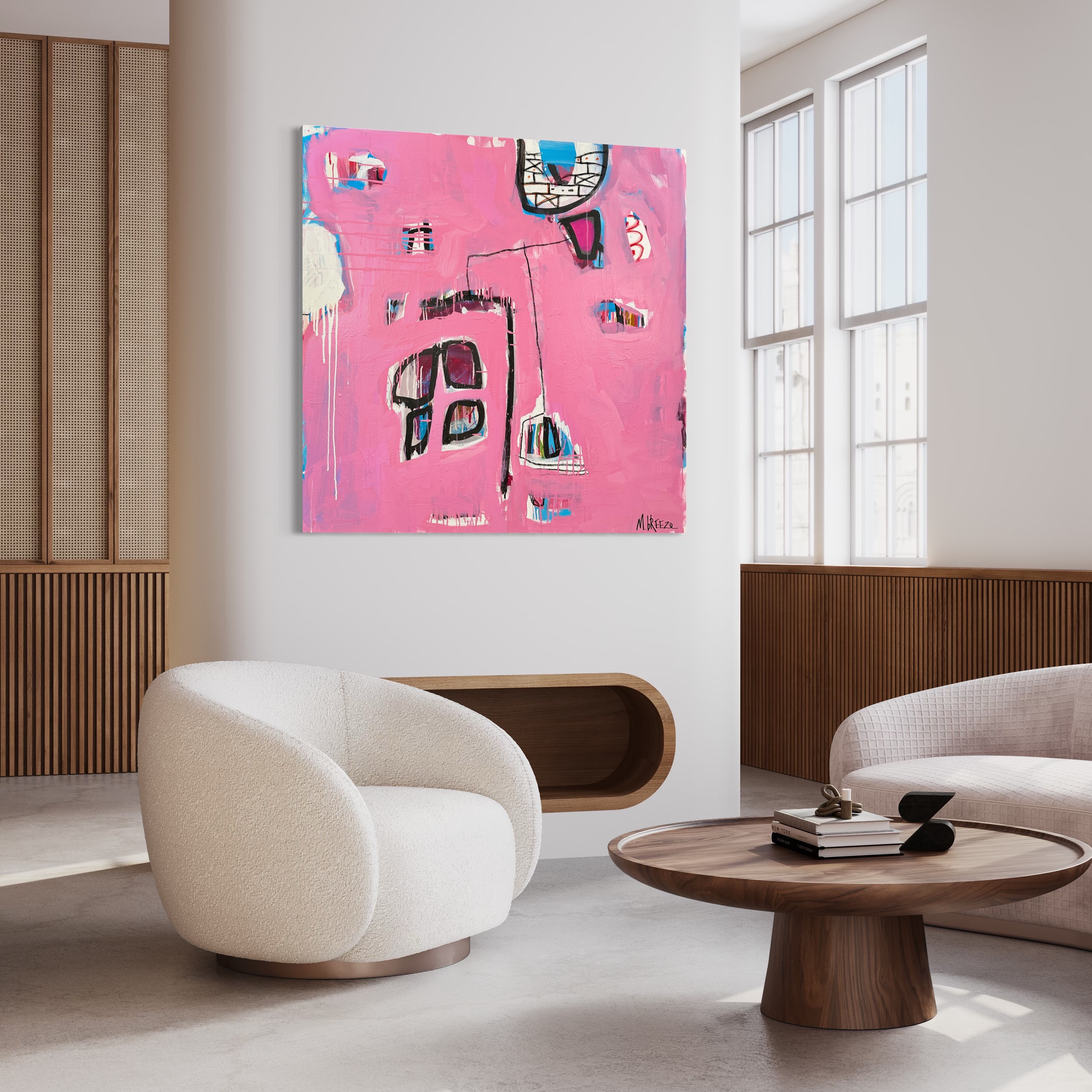 Martin Breeze Things Behind Walls Insitu 2