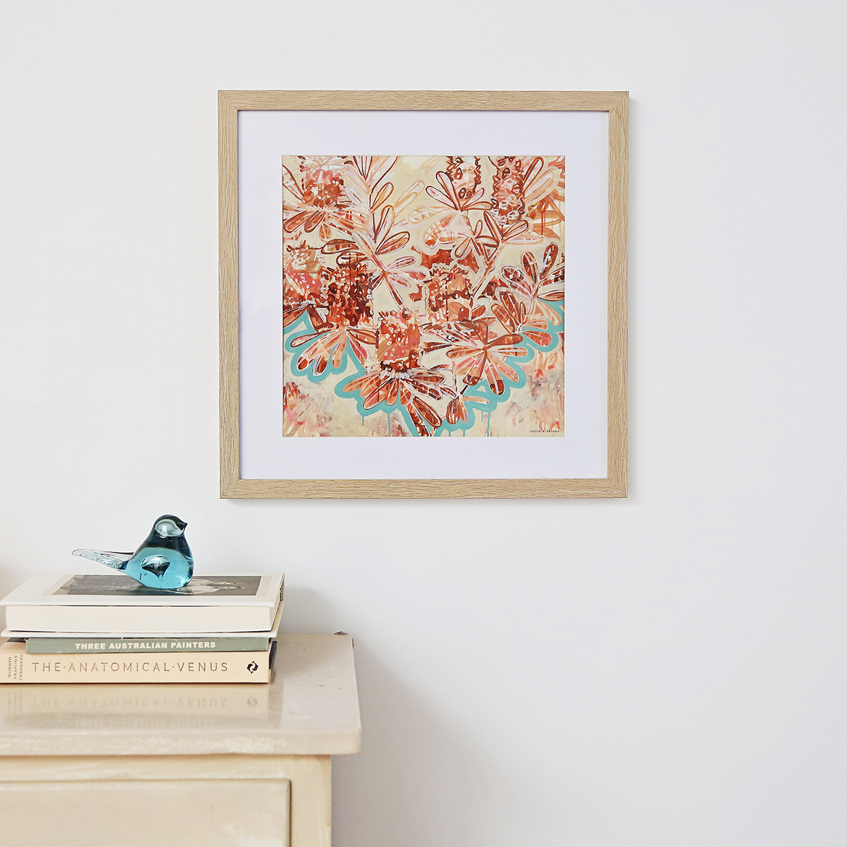 Lr 50 Coastal Banksia Form Ii Smith & Brooks Art Abstract Landscape Floral Art Coastal Style Beach Interiors Ready To Hang Australian Art