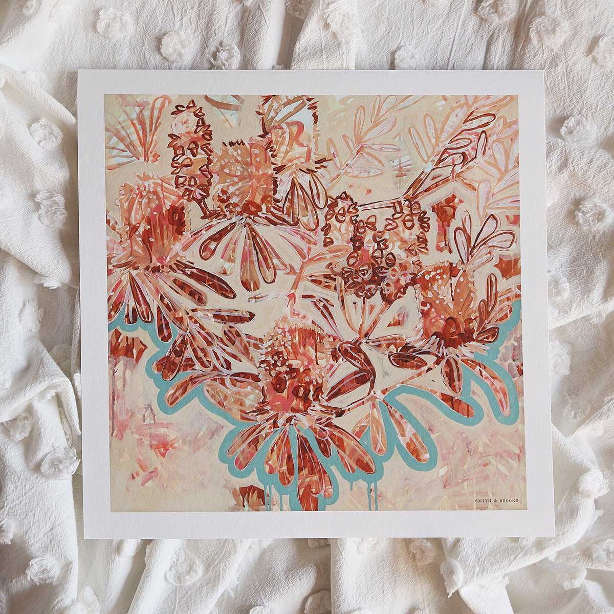 Lr 36 Coastal Banksia Form I Smith & Brooks Art Abstract Landscape Floral Art Coastal Style Beach Interiors Ready To Hang Australian Art