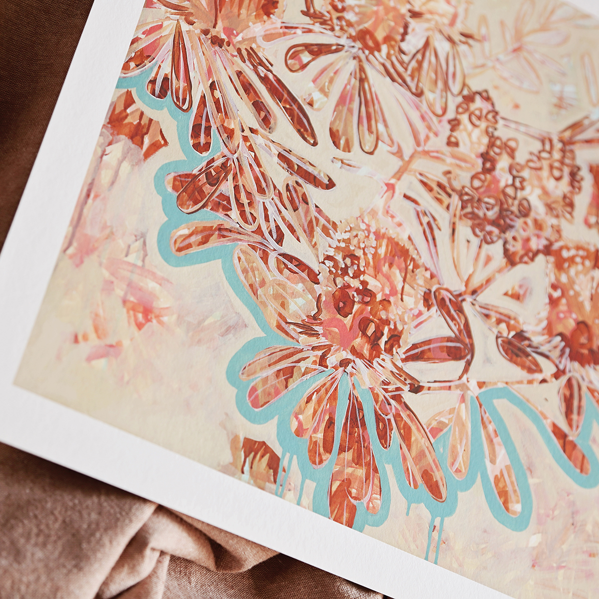 Lr 33 Coastal Banksia Form I Smith & Brooks Art Abstract Landscape Floral Art Coastal Style Beach Interiors Ready To Hang Australian Art