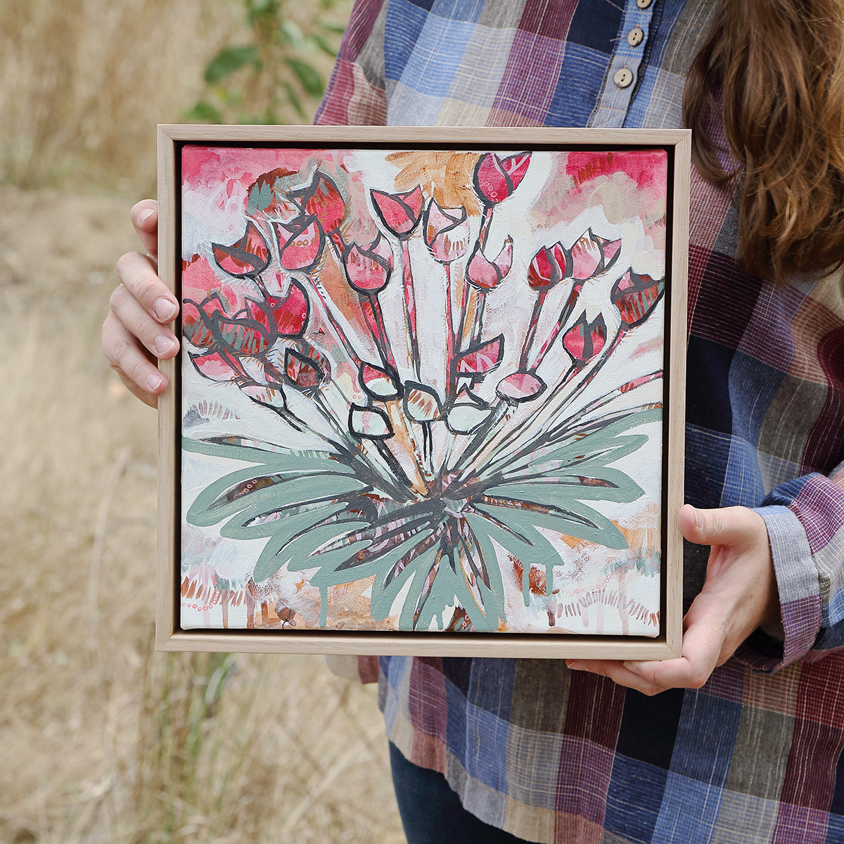 Lr 012 Centrolepis Form I Smith & Brooks Art Art For Interior Deisgners Melbourne Native Plants Ready To Hang Artwork