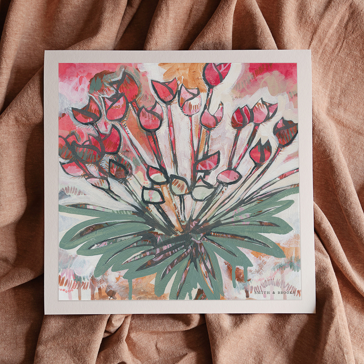 Lr 033 Centrolepis Form I Smith & Brooks Art Art For Interior Deisgners Melbourne Native Plants Ready To Hang Artwork 2