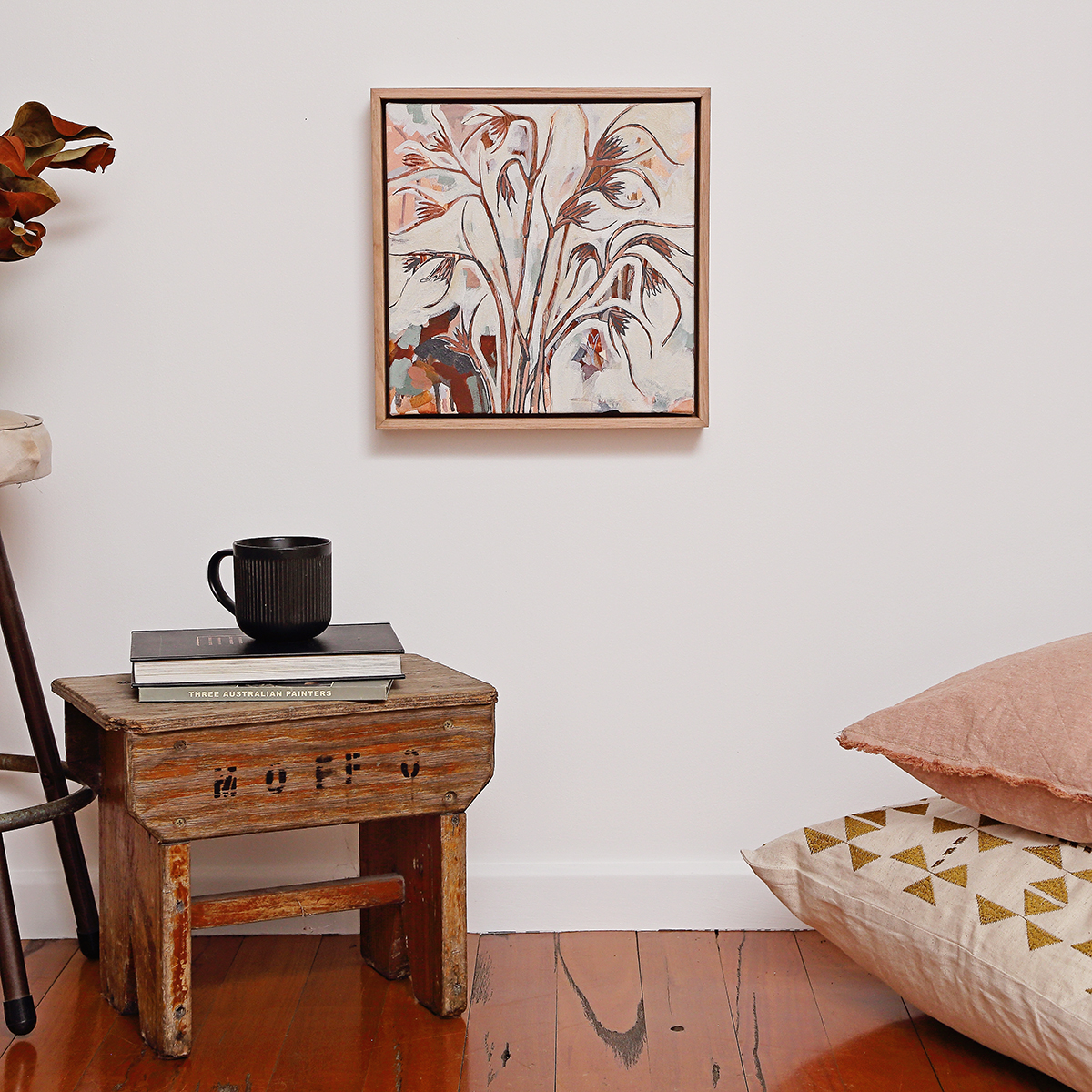 Lr 026 Kangaroo Grass Moment I Smith & Brooks Art Art For Interior Deisgners Melbourne Native Plants Ready To Hang Artwork