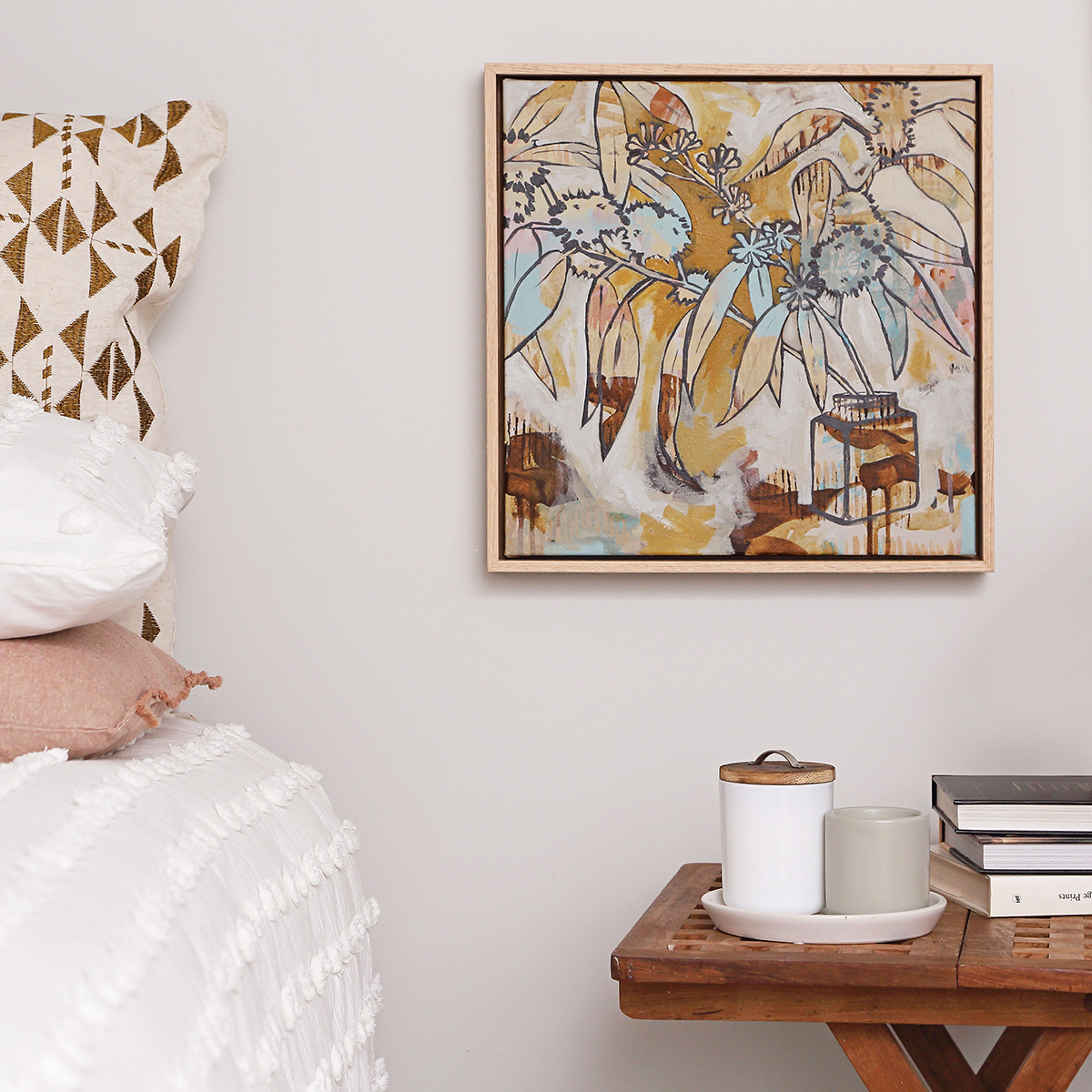 Lr 030 Radiata Still I Smith & Brooks Australian Contemporary Art Abstract Floral Art Buy Small Art For My Walls