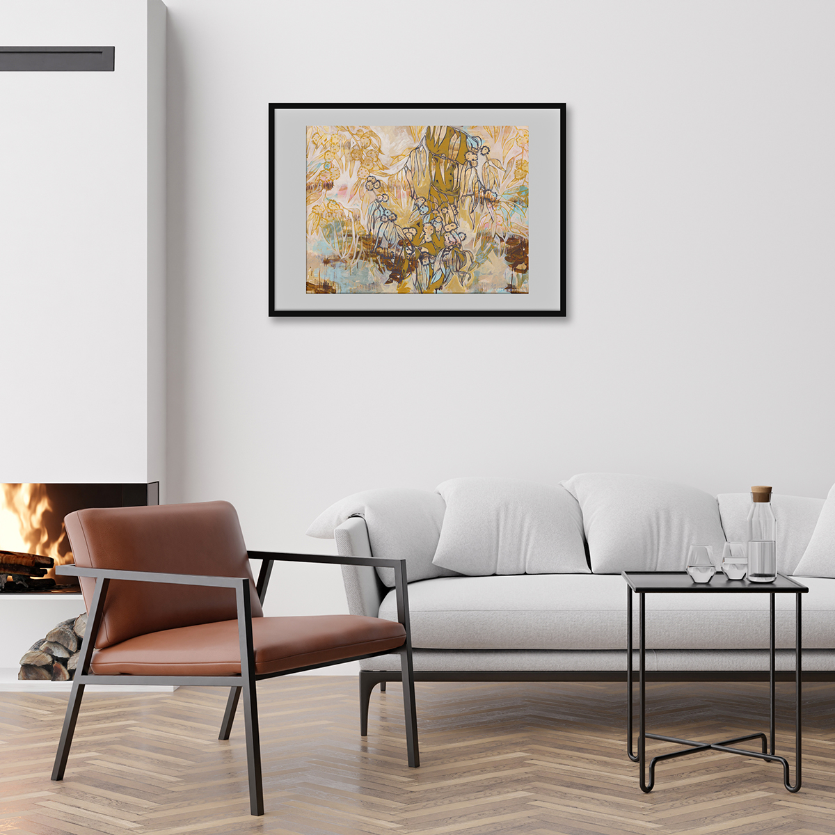 Lr 053 Radiata Moment I Smith & Brooks Australian Contemporary Art Abstract Landscape Art Buy Art For My Walls