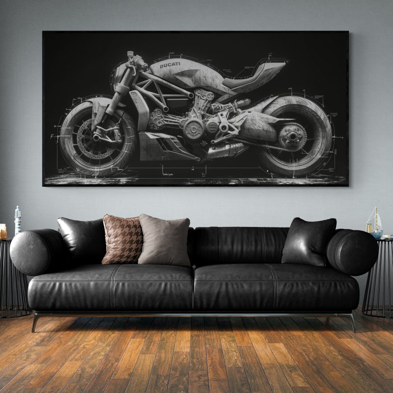 Ducati Dreams  | Ltd Ed Canvas Print